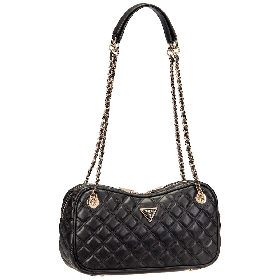 Guess Handtasche Giully II Shoulder Satchel Black Schwarz Damen