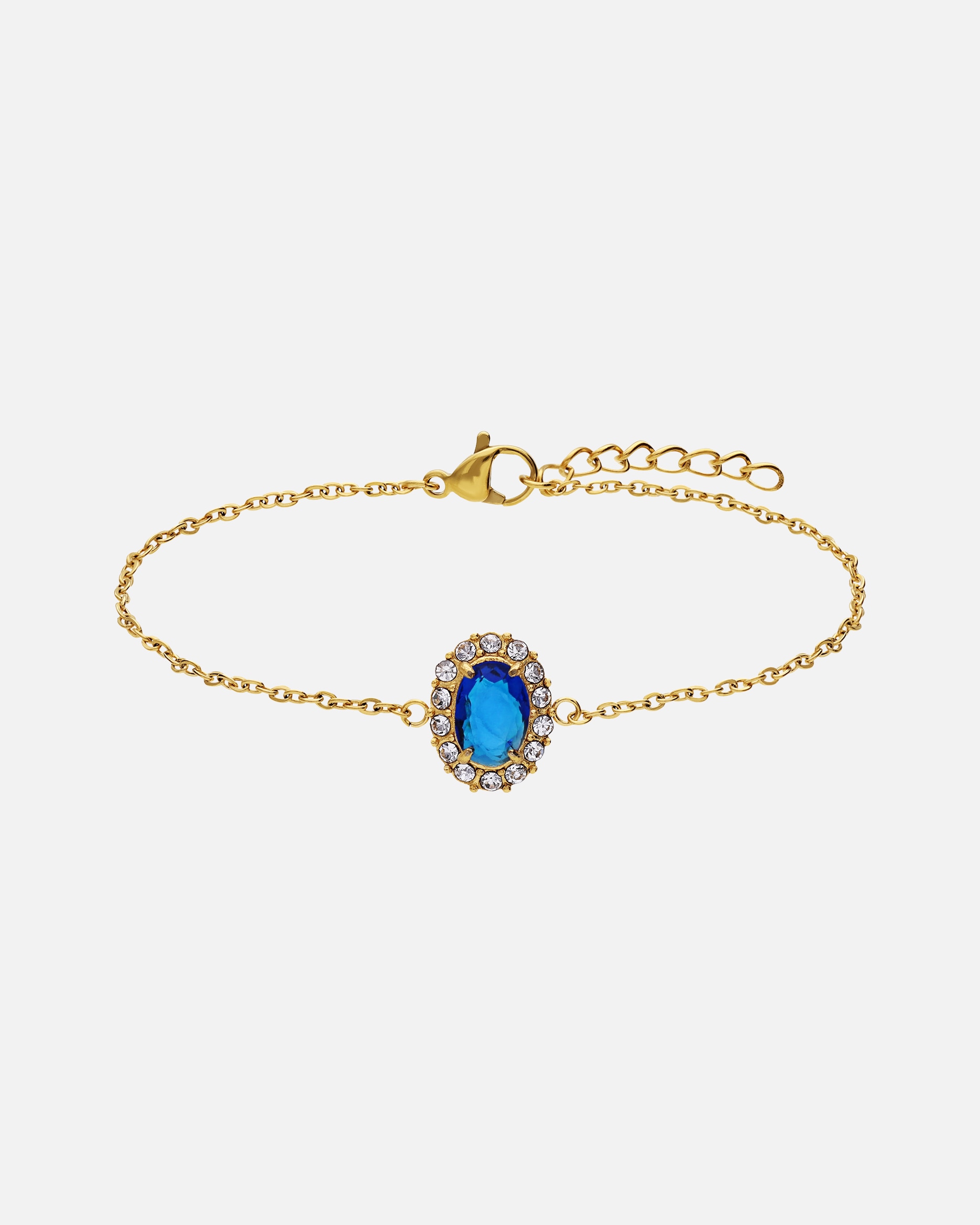 Armband für Weiblich Lucardi Armband Stahl Blau