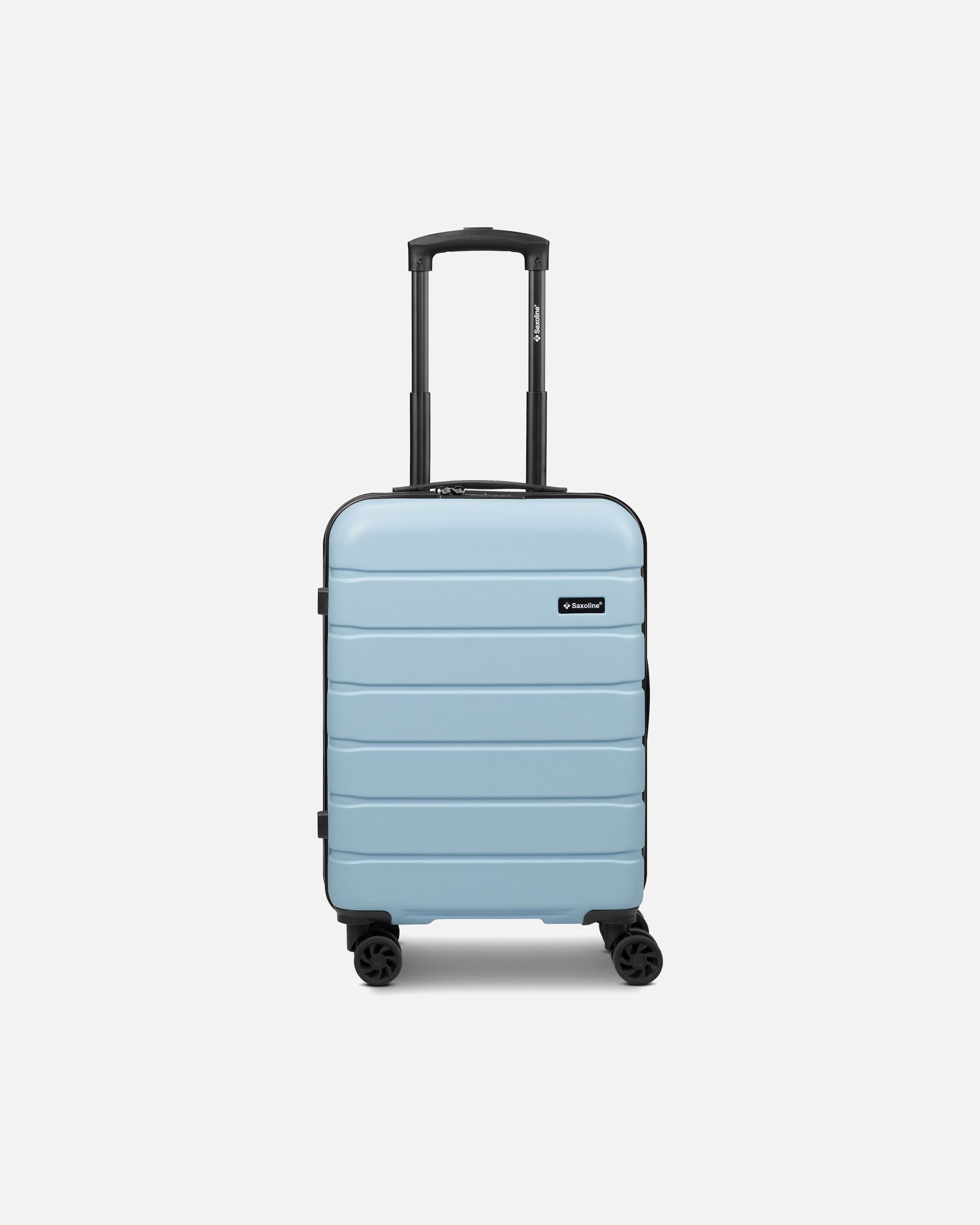 Handgepäckkoffer für Männlich Saxoline Default Brand Line Miami 4 Rollen Kabinentrolley S 53 cm light blue