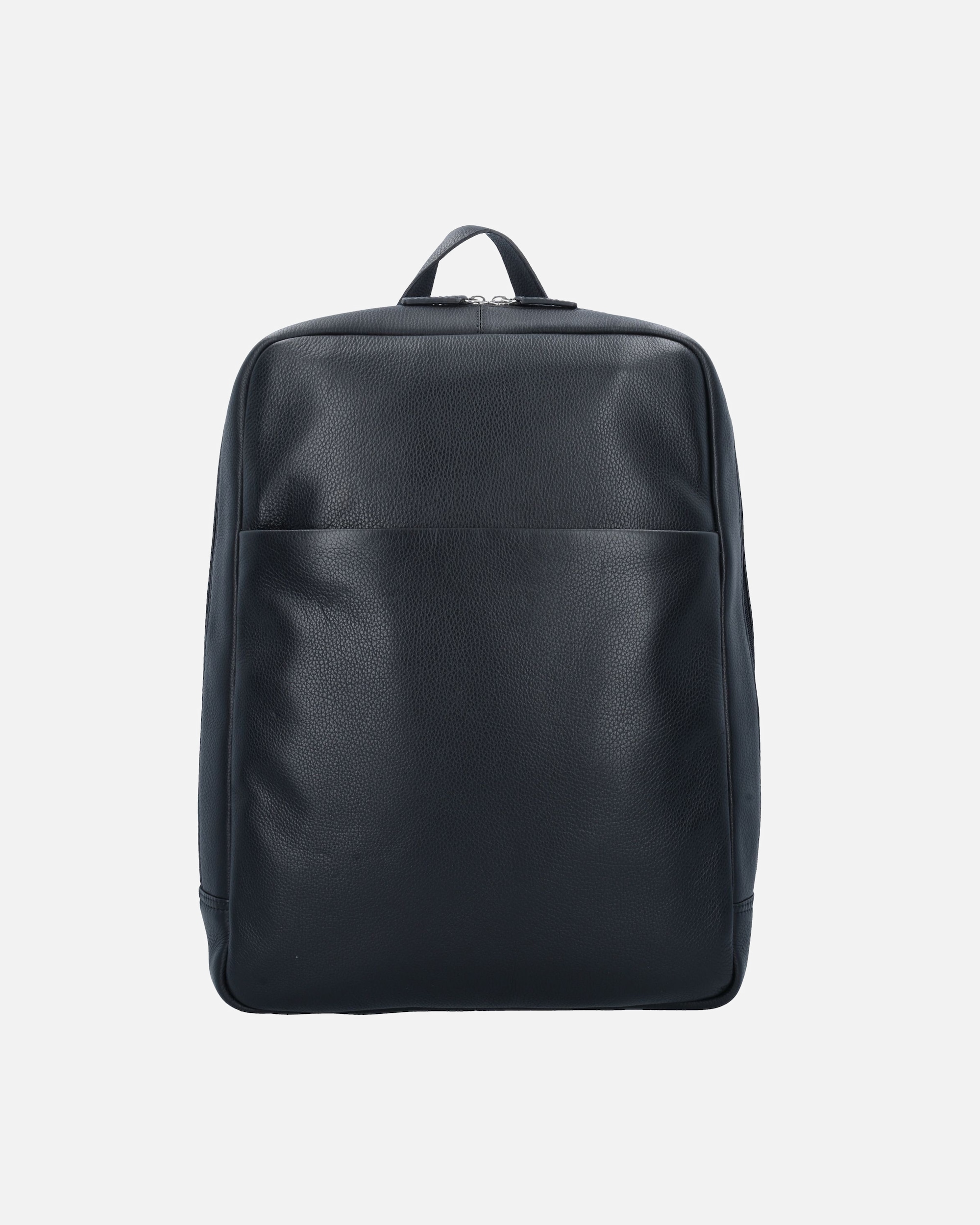 Rucksack für Männlich Leonhard Heyden Berlin Rucksack Leder 42 cm Laptopfach schwarz