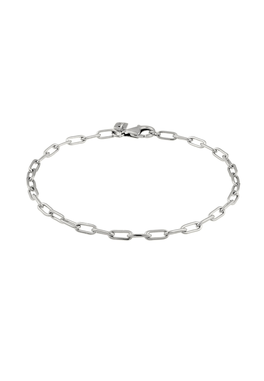 KUZZOI Gliederkette Basic 925 Sterling Silber 21 Herren