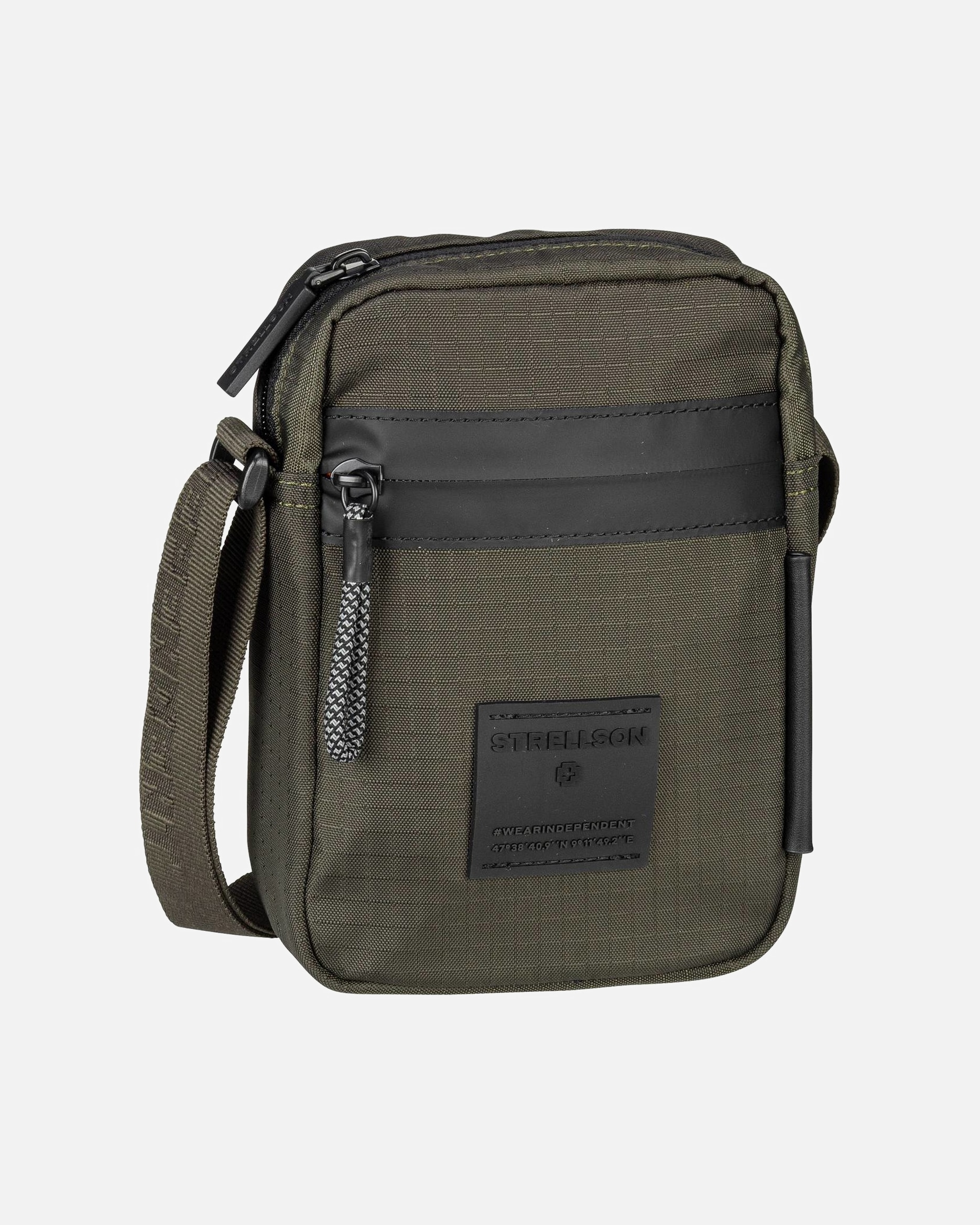 Umhängetasche für Männlich Strellson Umhängetasche Northwood RS Clint XSVZ Khaki