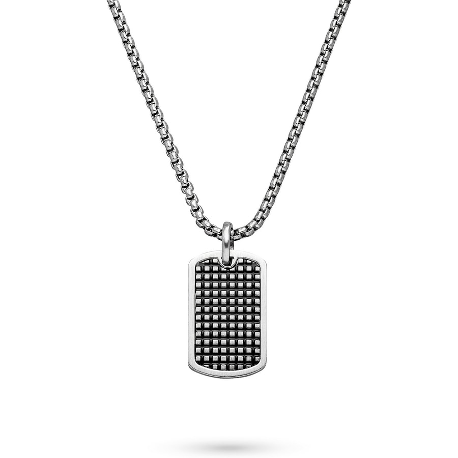 s.Oliver Kette Edelstahl One Size Herren