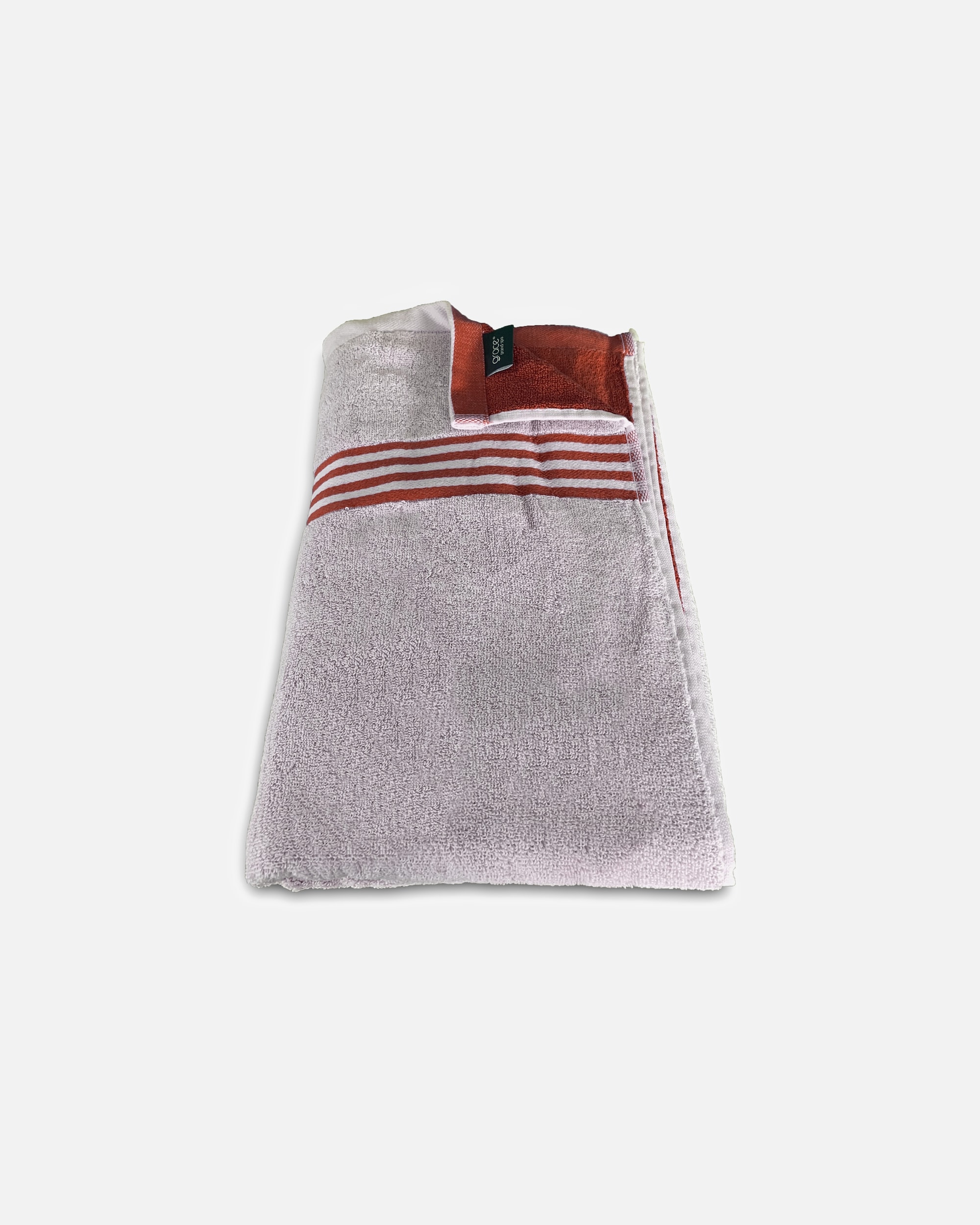 Handtuch für Unisex grace grand spa Duschtuch Sports mit farblich abgesetzter Bordüre weiß