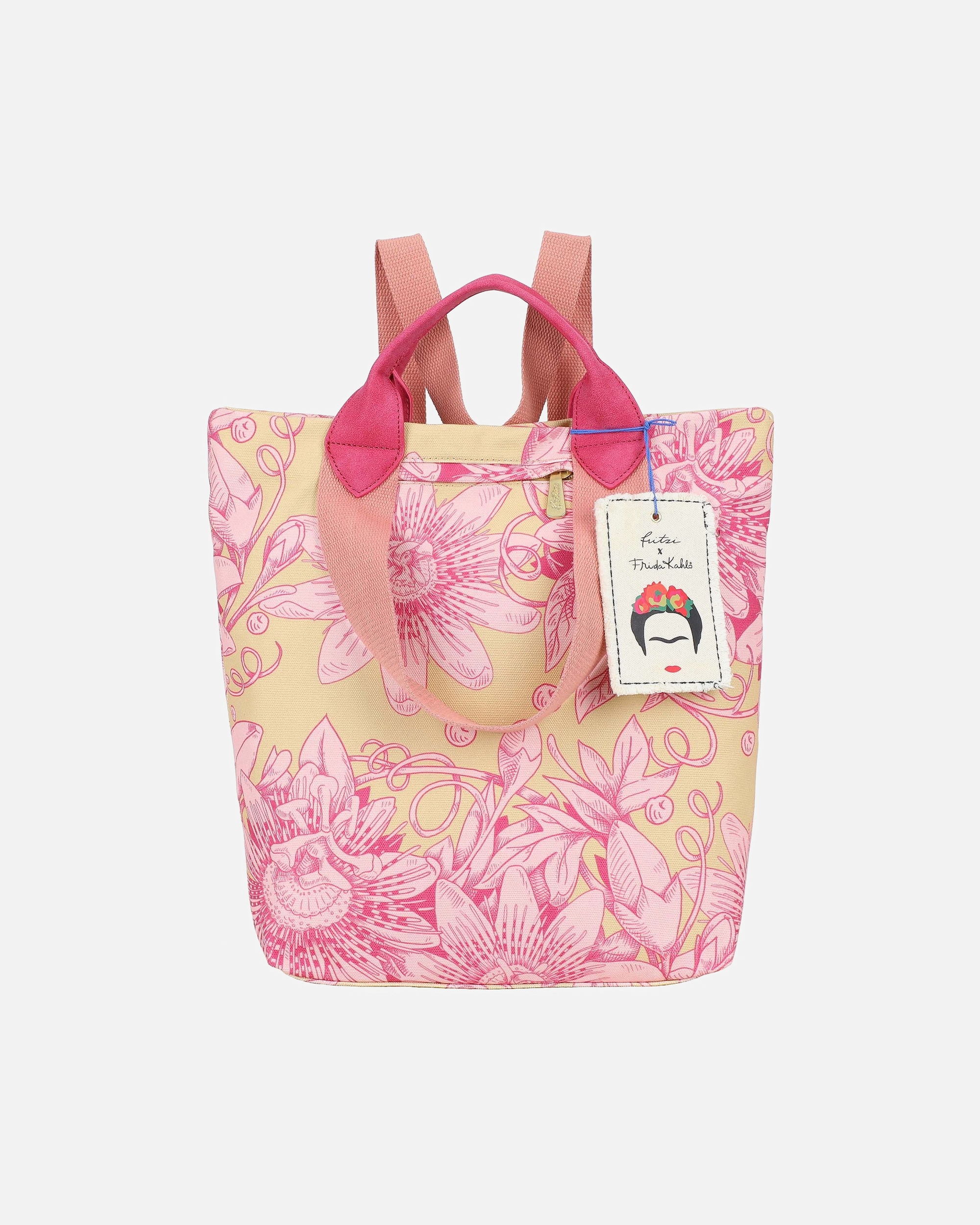 Rucksack für Weiblich Fritzi aus Preußen Fritzi x Frida Kahlo Limited Bloom Daypack bloom sunny