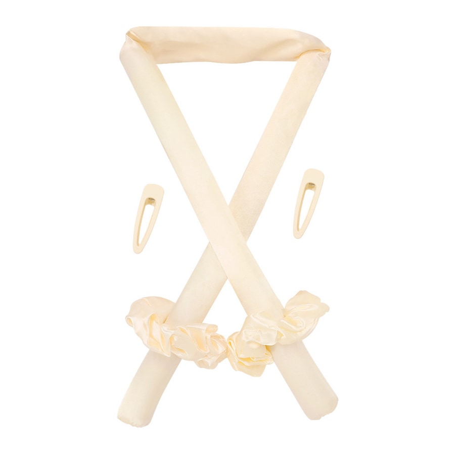 SOHO Hitzefreie Lockenwickler Haarbänd Beige Nude Damen