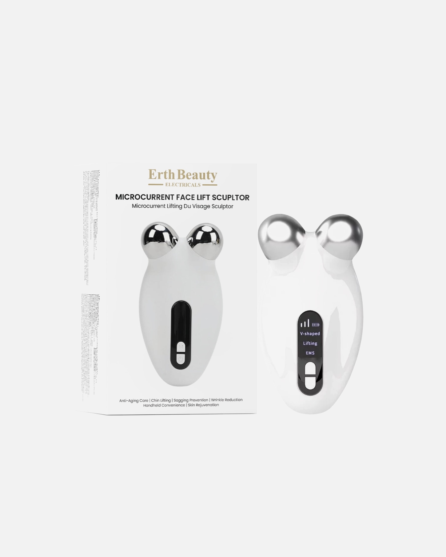 Elektrisches Gesichtsmassagegerät für Weiblich ErthSkin London Mikrostrom Face-Lift Sculptor Each