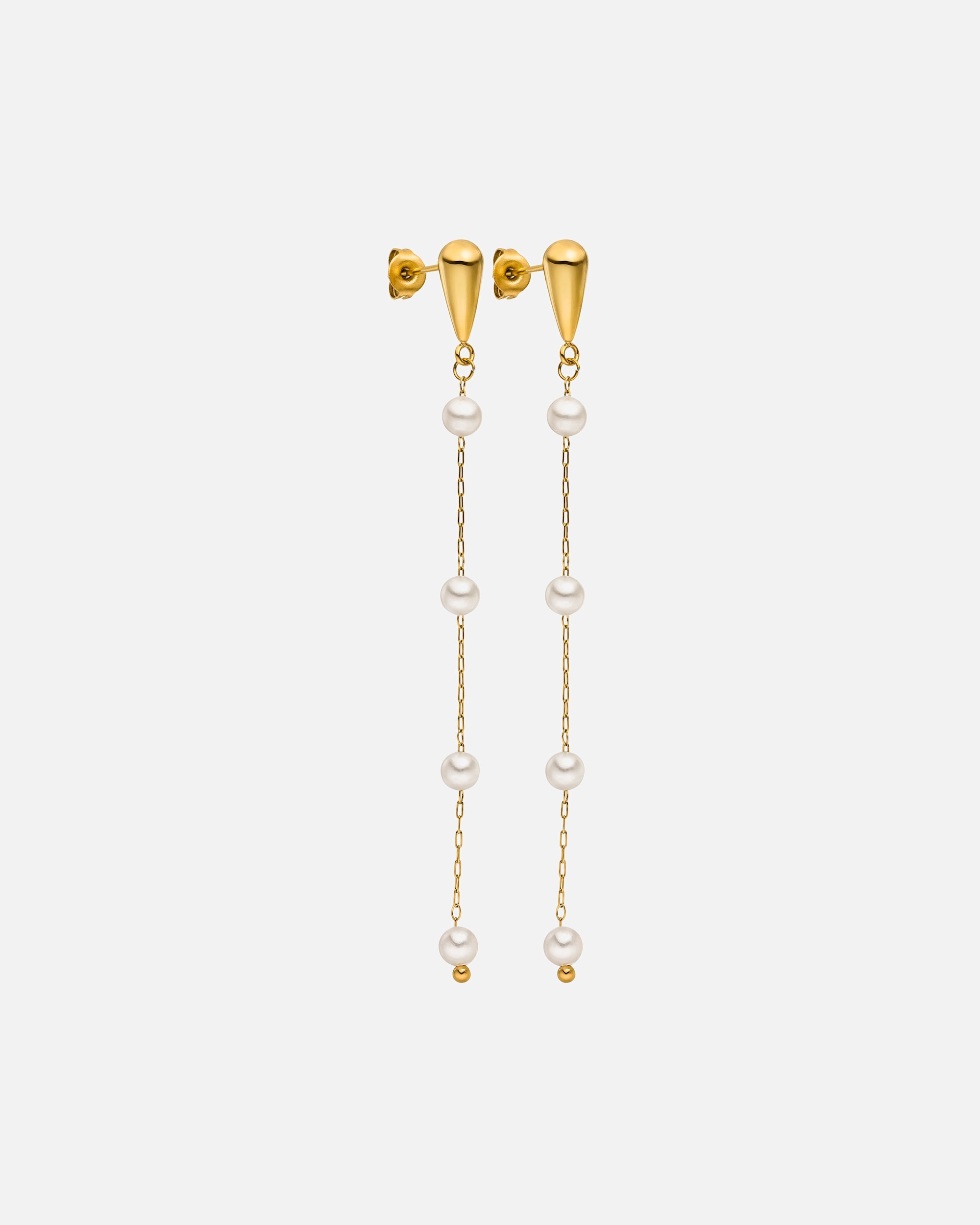 Ohrringe für Weiblich Purelei Dewdrop Ohrringe 100% Edelstahl Gold