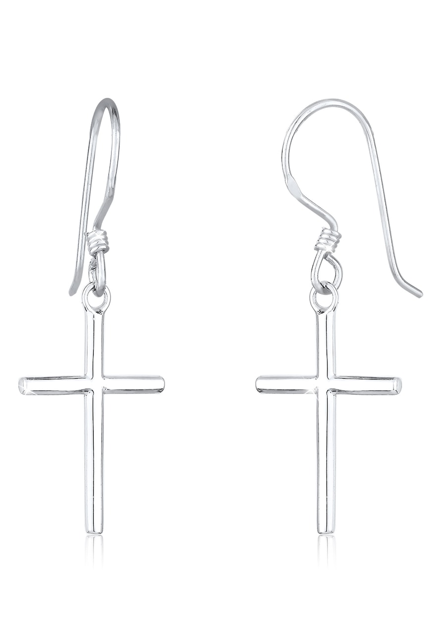 Elli Kreuz Religion Kommunion Konfirmation 925 Silber OneSize Damen