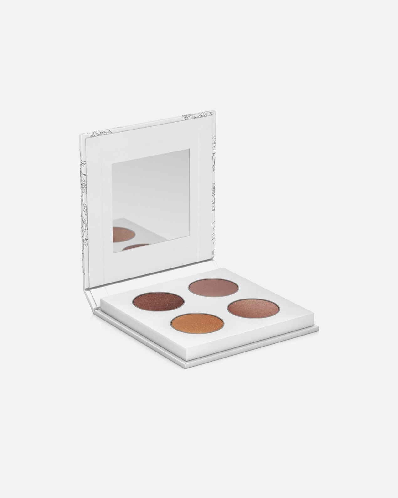 Lidschatten für Weiblich lavera Signature Colour Collection 02 Rosé Renaissance
