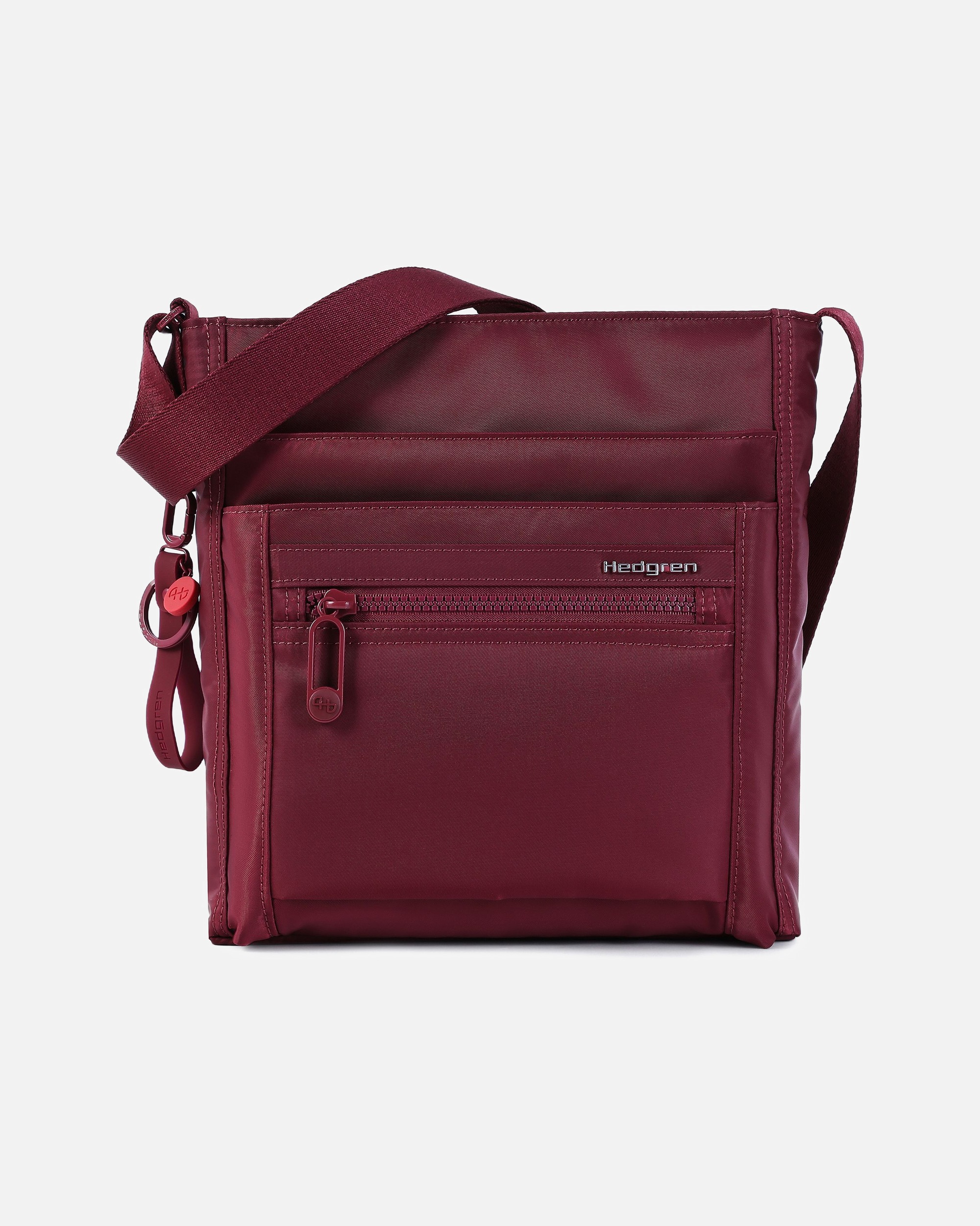 Tasche für Weiblich Hedgren Inner City Umhängetasche maroon banner