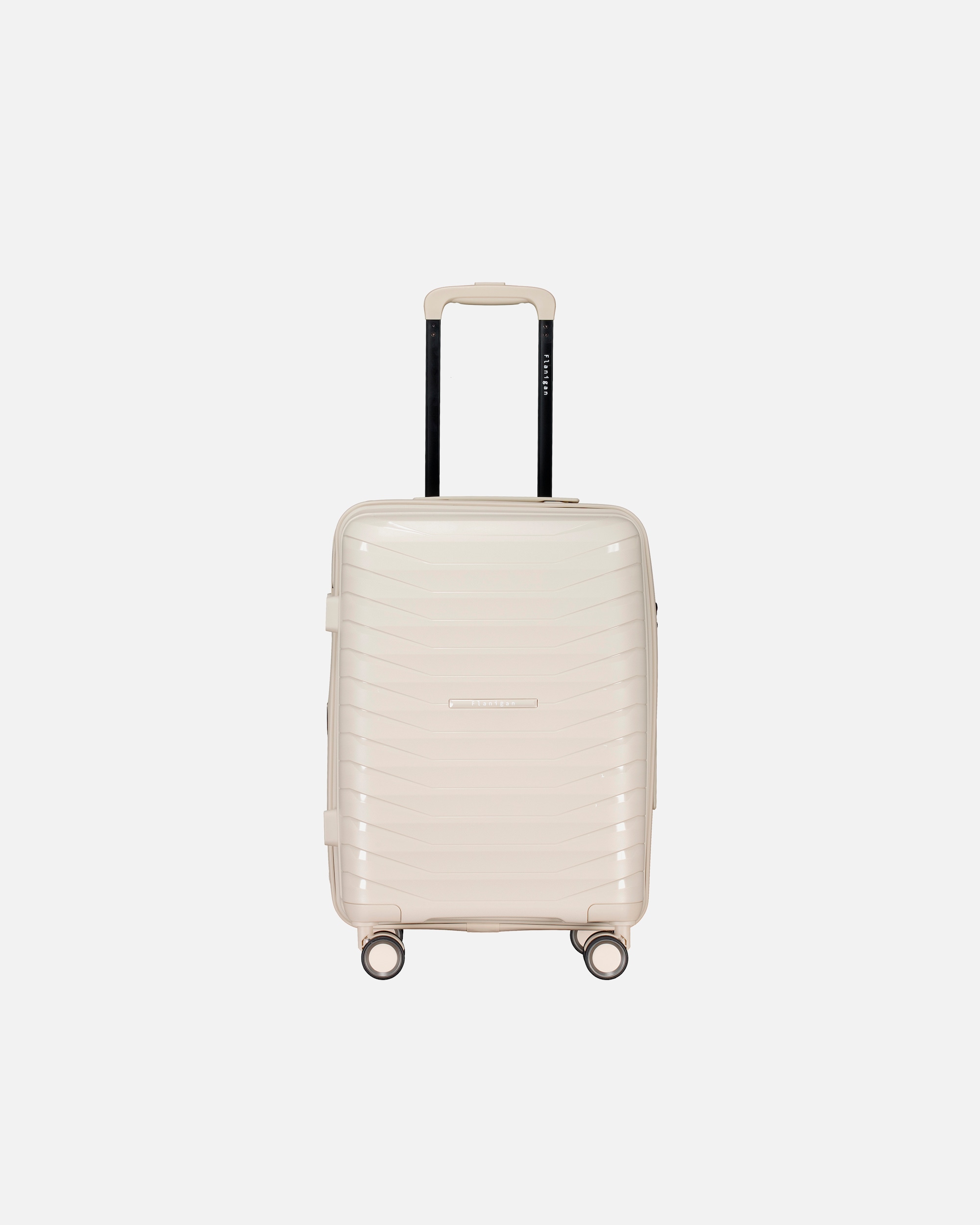 Koffer für Weiblich Flanigan Koffer FLP15 erweiterbar Größe S Beige