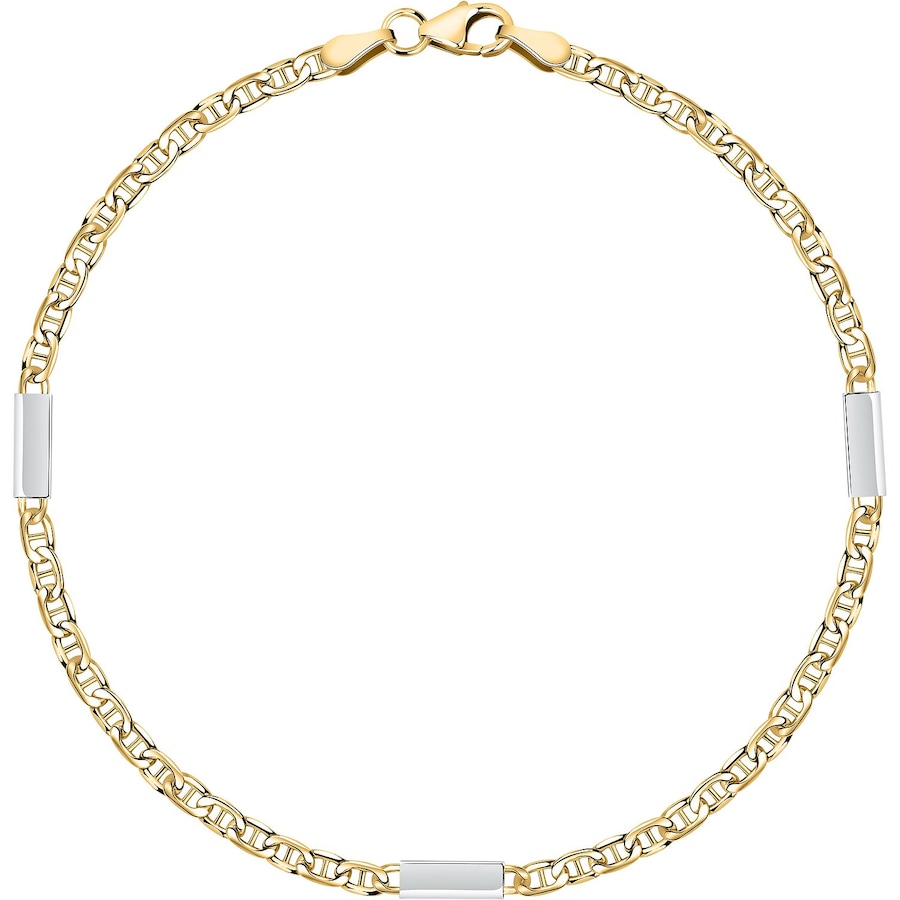 CHRIST Armband 375er Gelbgold, Weißgold One Size Herren