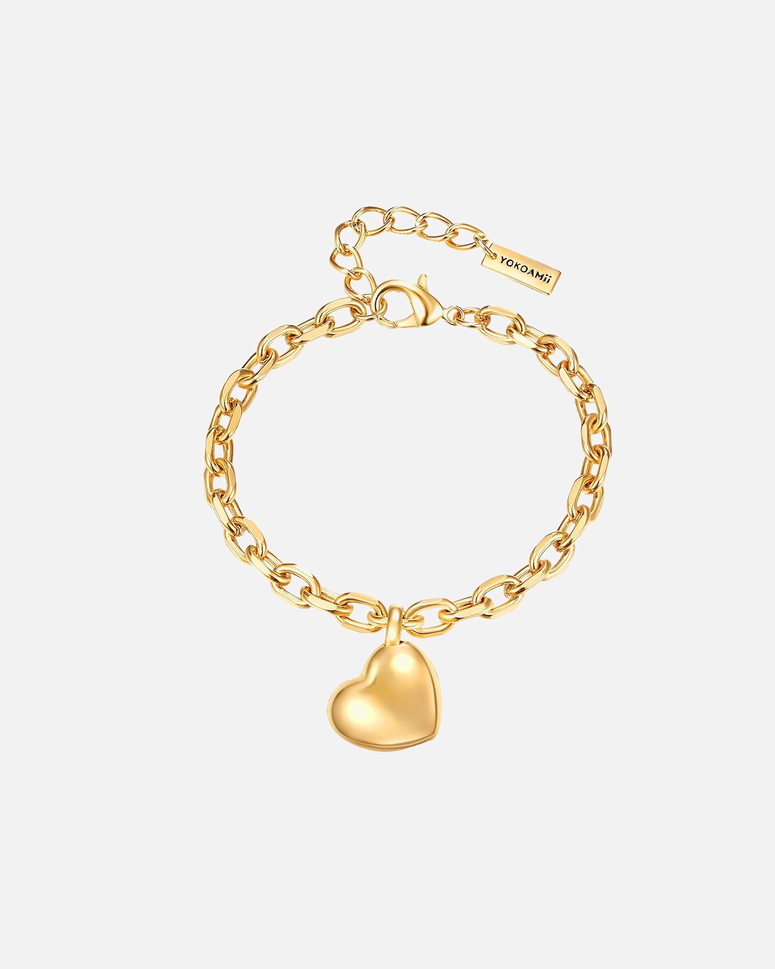 Armband für Weiblich Yokoamii Armband Metall-Legierung in Roségold Gold