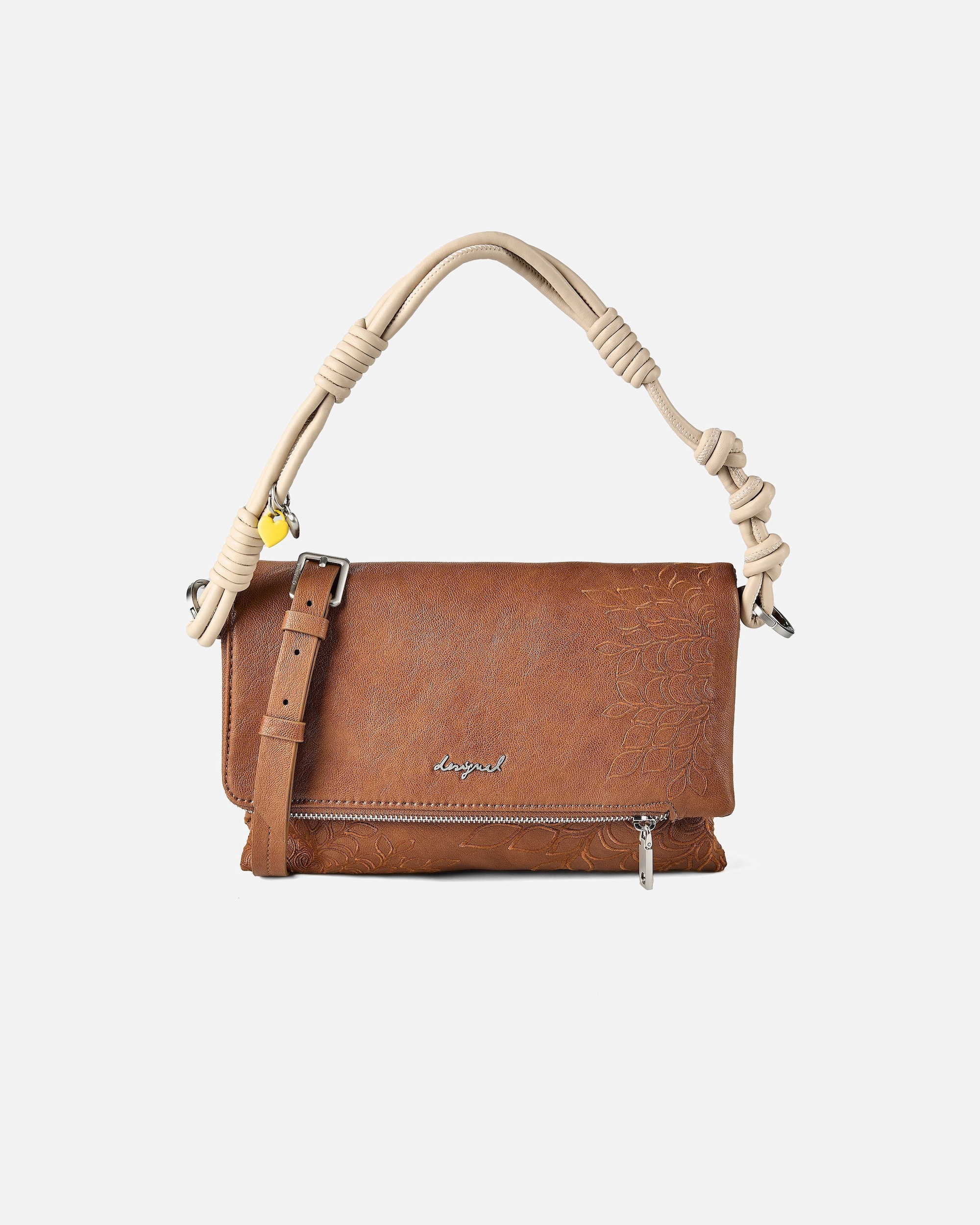 Clutch für Weiblich Desigual Sierra Schultertasche brown