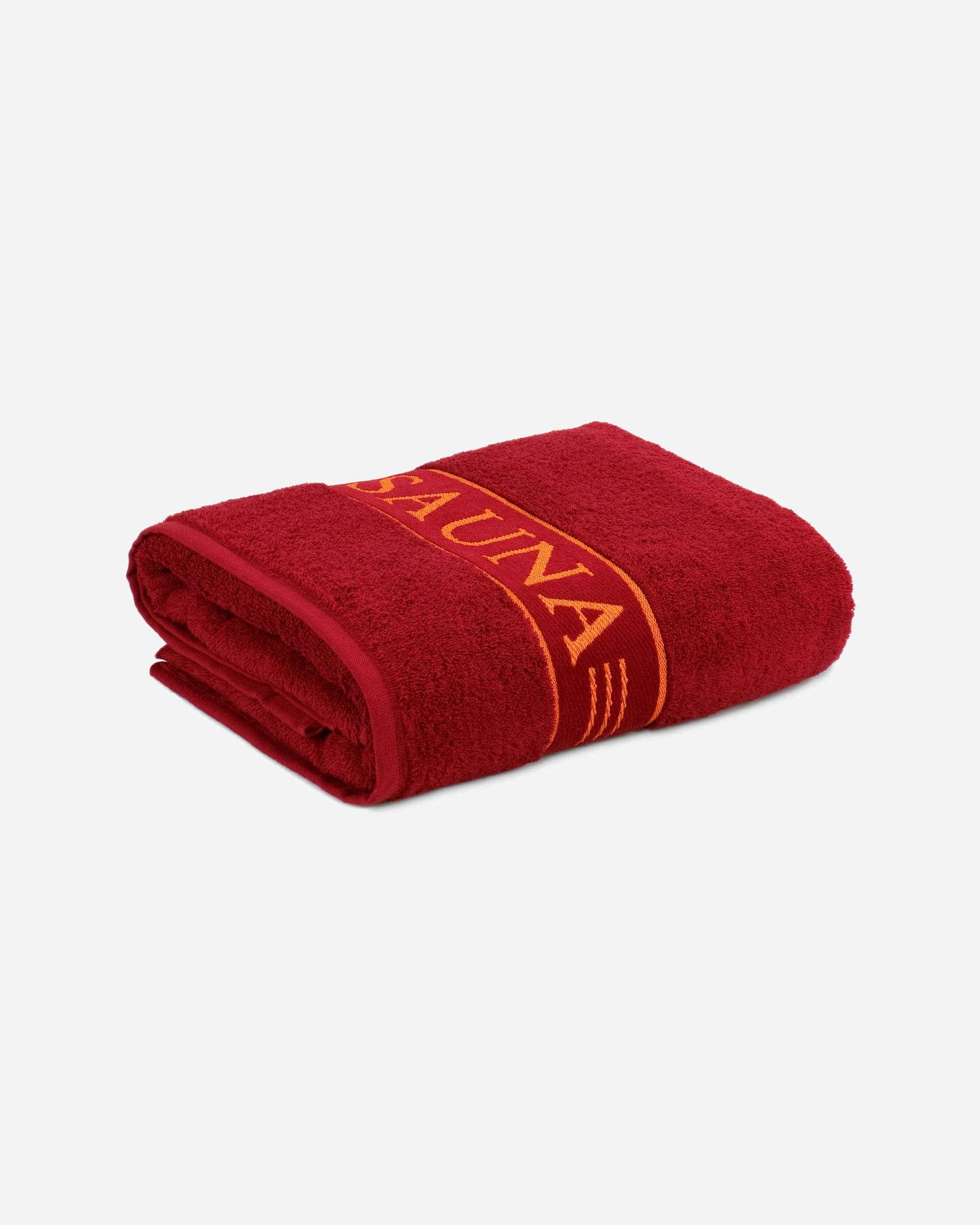 Handtuch für Unisex frottana frottana Saunatuch Sauna 80 x 200 cm , 100% Baumwolle , Made in Germany ruby