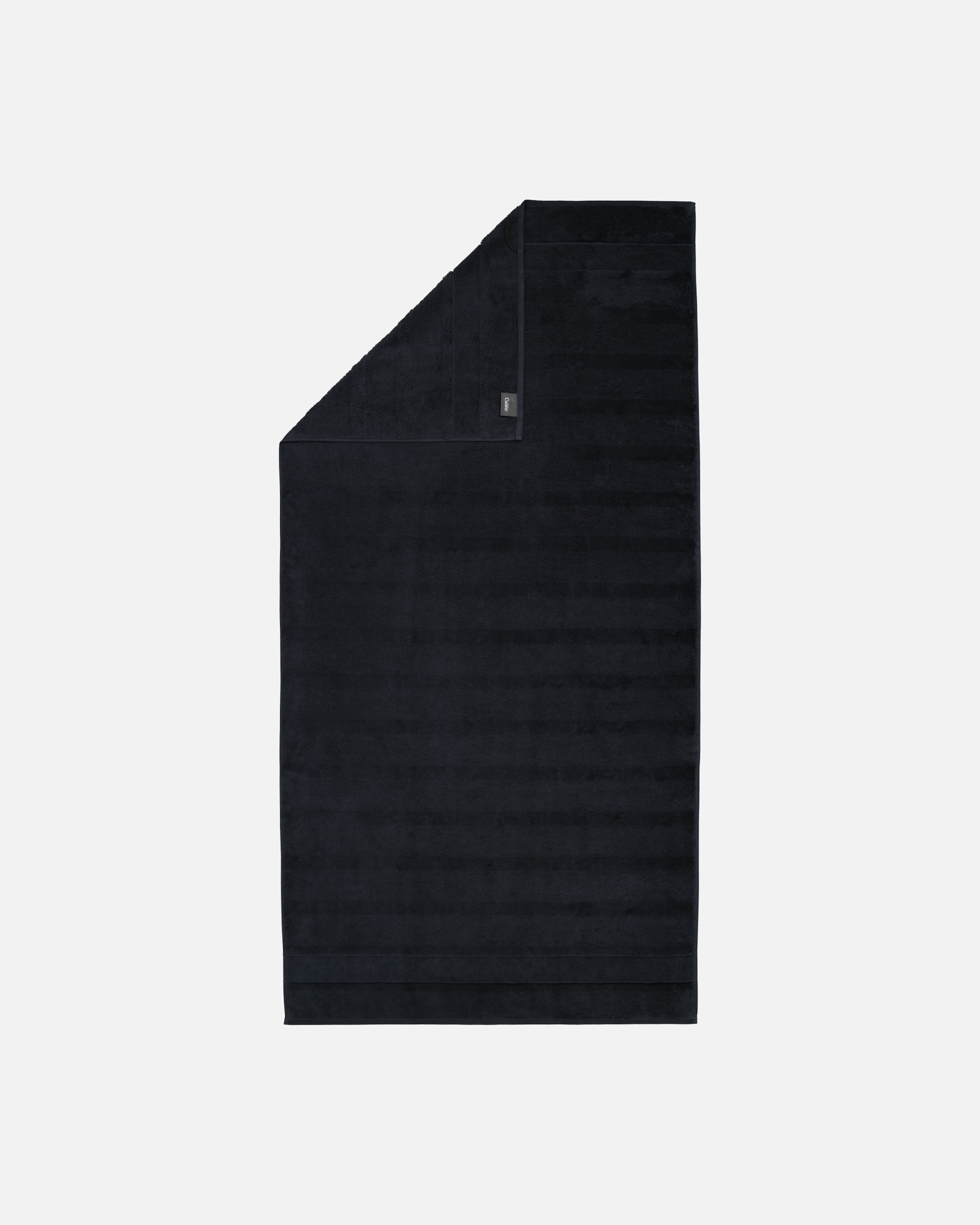 Handtuch für Unisex Cawö Cawö Handtücher Noblesse2 Uni 1002 schwarz - 906 Duschtuch 80x160 cm