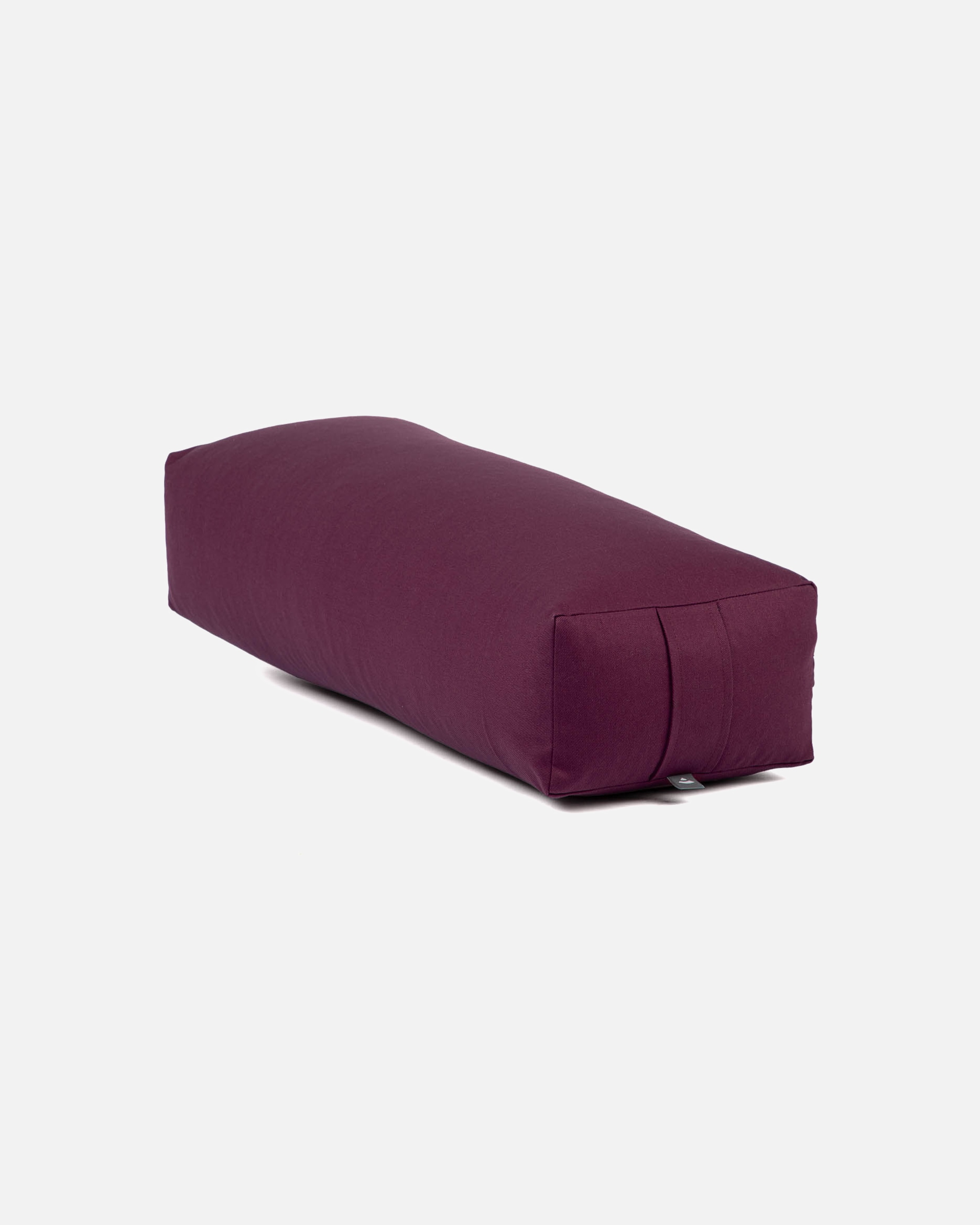 Yogazubehör für Unisex bodhi Salamba (rechteckig) Yoga-Bolster ECO, Dinkelhülsen aubergine