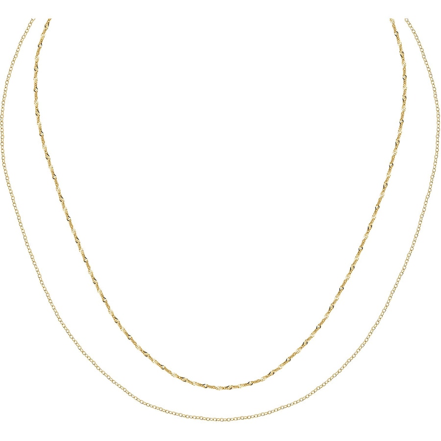 CHRIST Kette 925er Silber, recycelt gold Damen