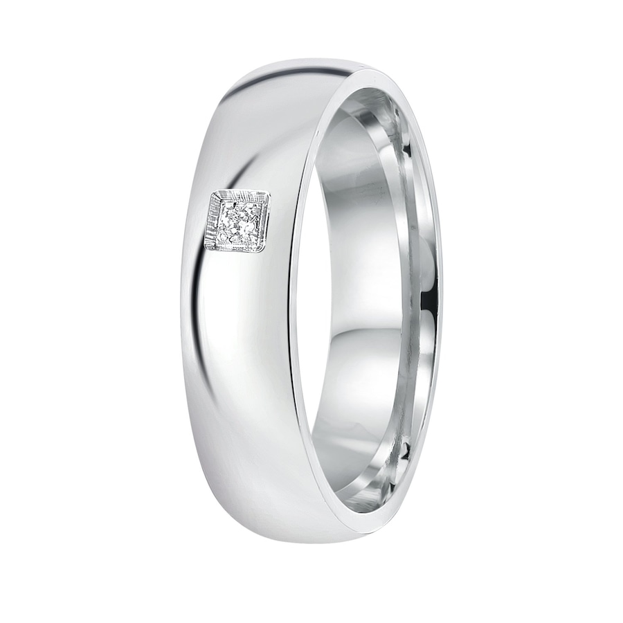 Lucardi Ringe 'Toulouse' 925 Silber - silbern 58mm Damen