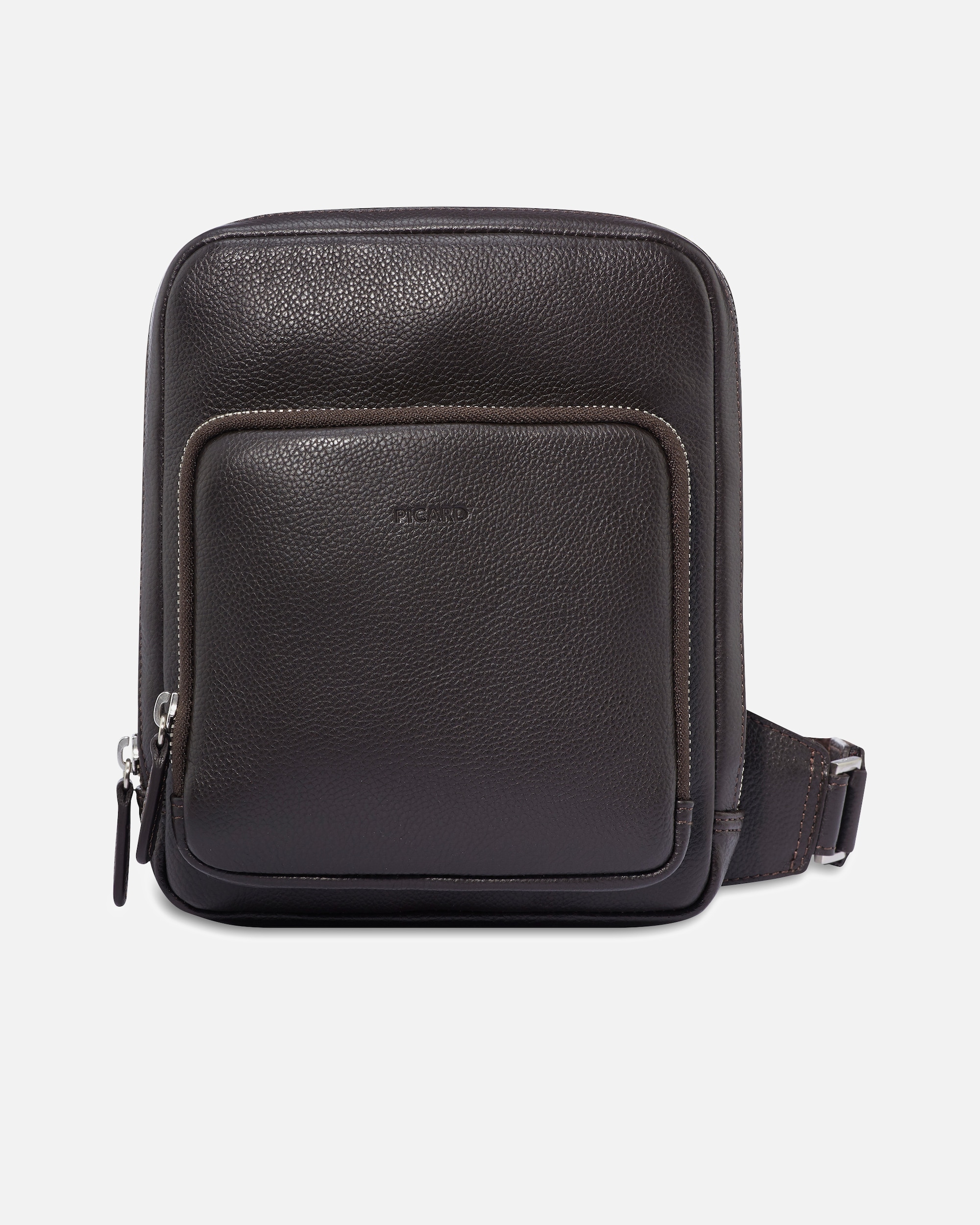 Tasche für Männlich Picard Gürteltasche Milano braun