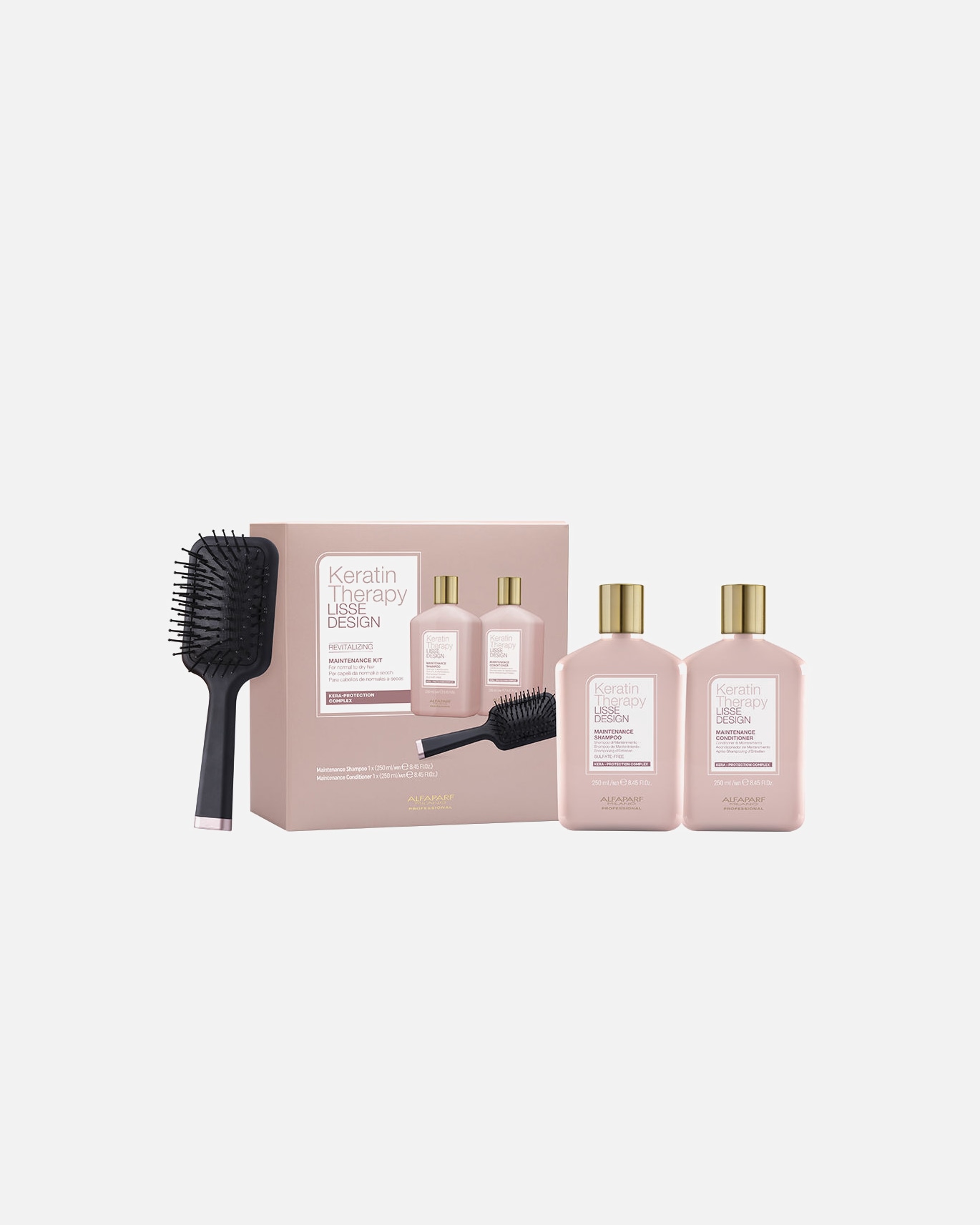 Haarpflegeset für Unisex ALFAPARF MILANO LISSE DESIGN KERATINTHERAPIE-HÜLLE 1 Stück
