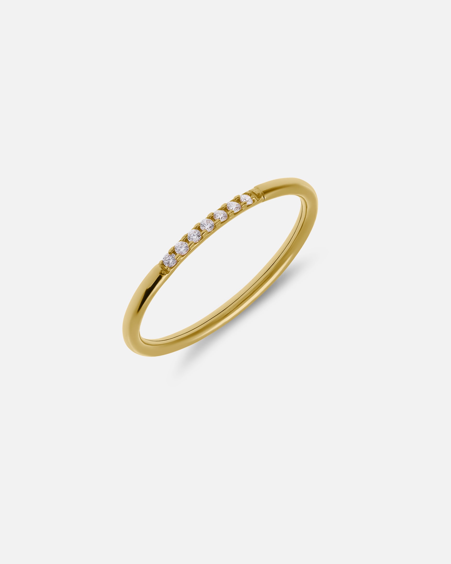 Ring für Weiblich Lucardi Ring 375 Gold - Gelbgold legiert 58mm