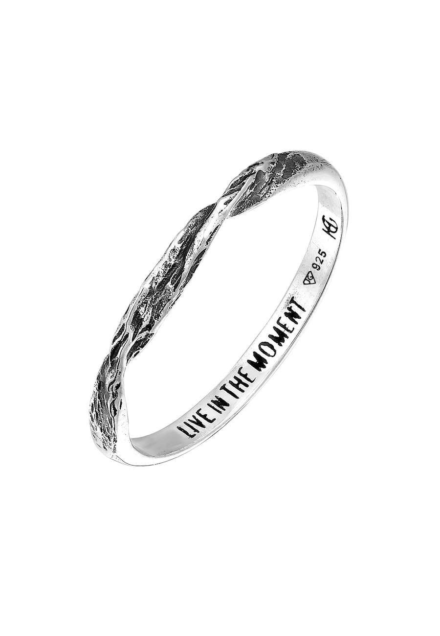 Haze & Glory Bandring gedreht - Moment 925 Silber 54 Damen