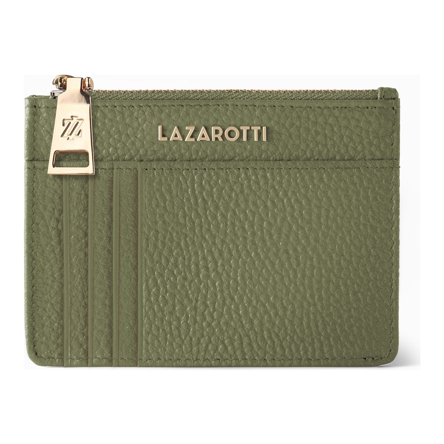 Lazarotti Bologna Leather Schlüsseletui olive Grün Damen
