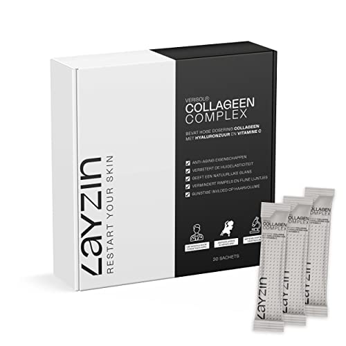 LAYZIN Kollagen Pulver - Beauty Kollagenkomplex mit Verisol Hyaluron und Vitamin C 1-pack 150 g