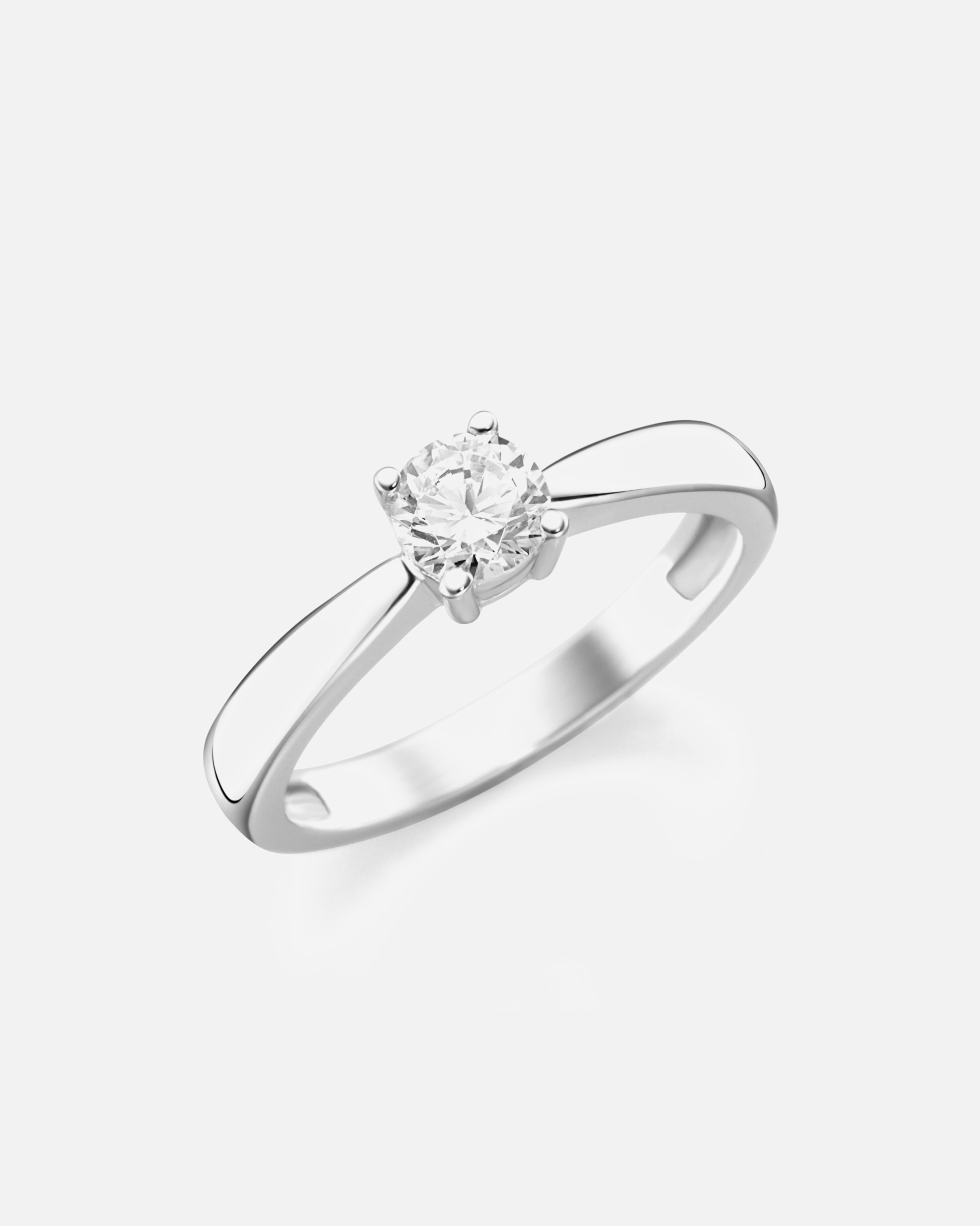 Ring für Unisex Luigi Merano Ring mit Brillant ca. 0,20 ct, 585 Gold 52