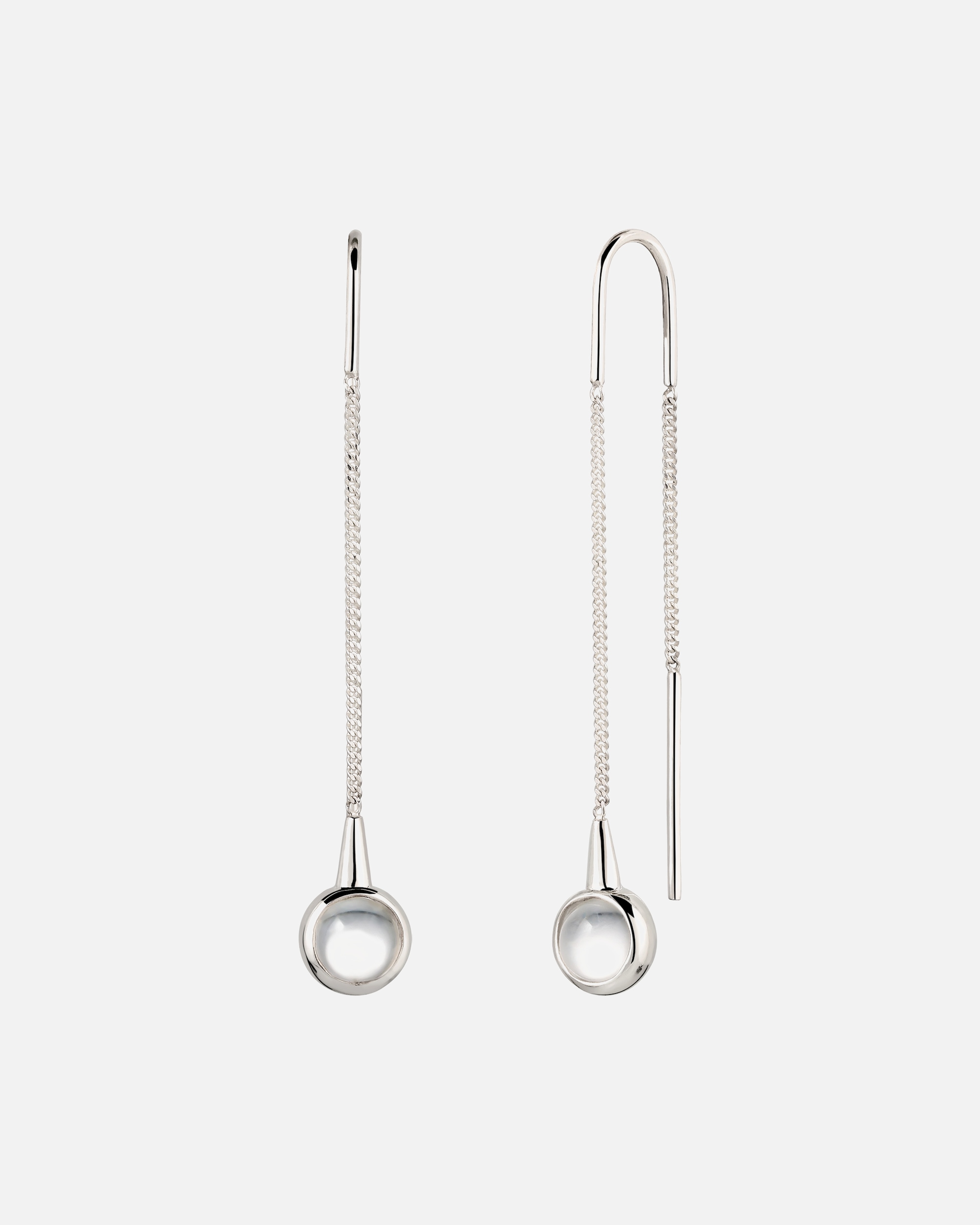 Ohrringe für Weiblich Elli Ohrhänger Ball Rock Crystal Transparent 925 Sterling Silber OneSize