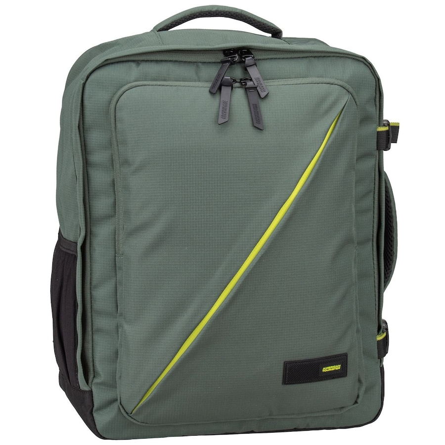 American Tourister Rucksack Take2Cabin Casual Backpack M mit Laptopfach 15.6 Zoll Dark Forest Grün Damen