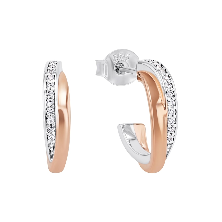 amor Creolen Bicolor Damen