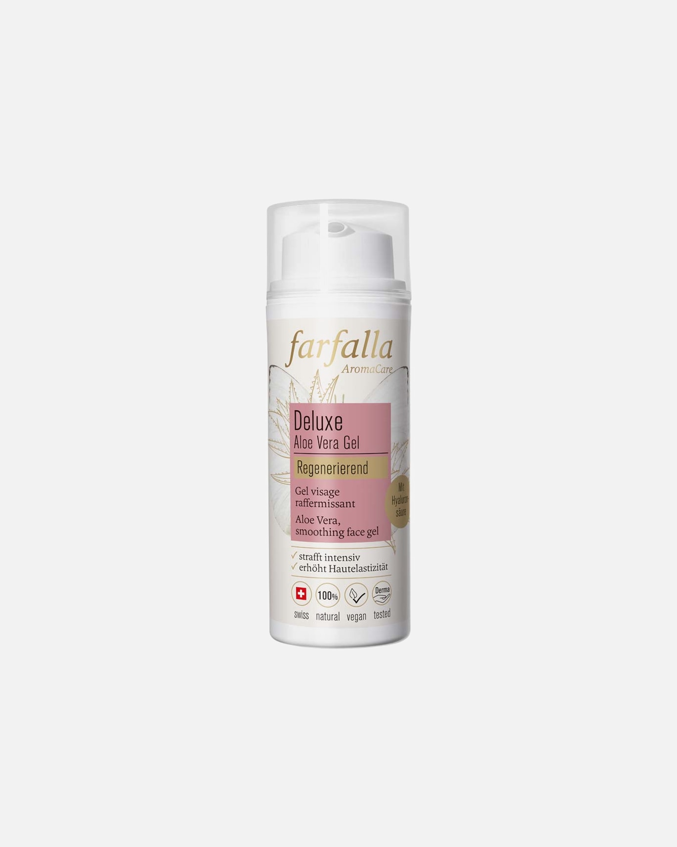 Gesichtsgel für Unisex Farfalla Aloe Vera - Deluxe Gesichtsgel 50 ml