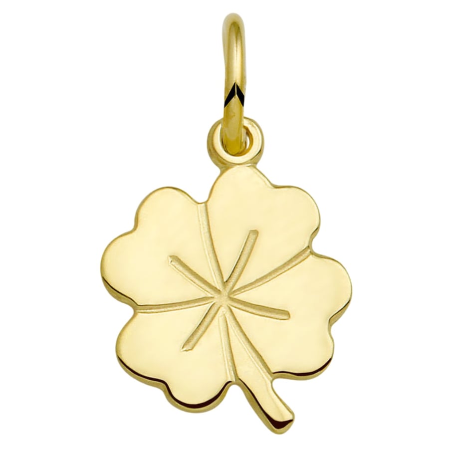 Lucardi Anhänger 585 Gold - goldfarbig Damen