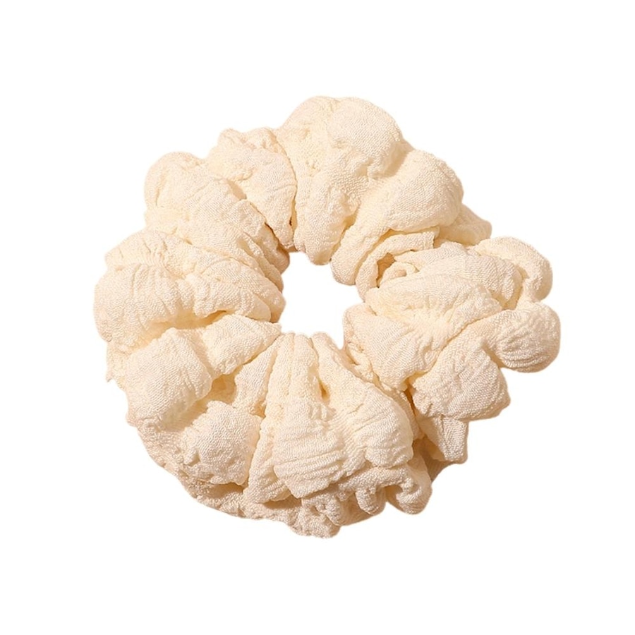 SOHO Jocie Scrunchie Cream Weiss Damen