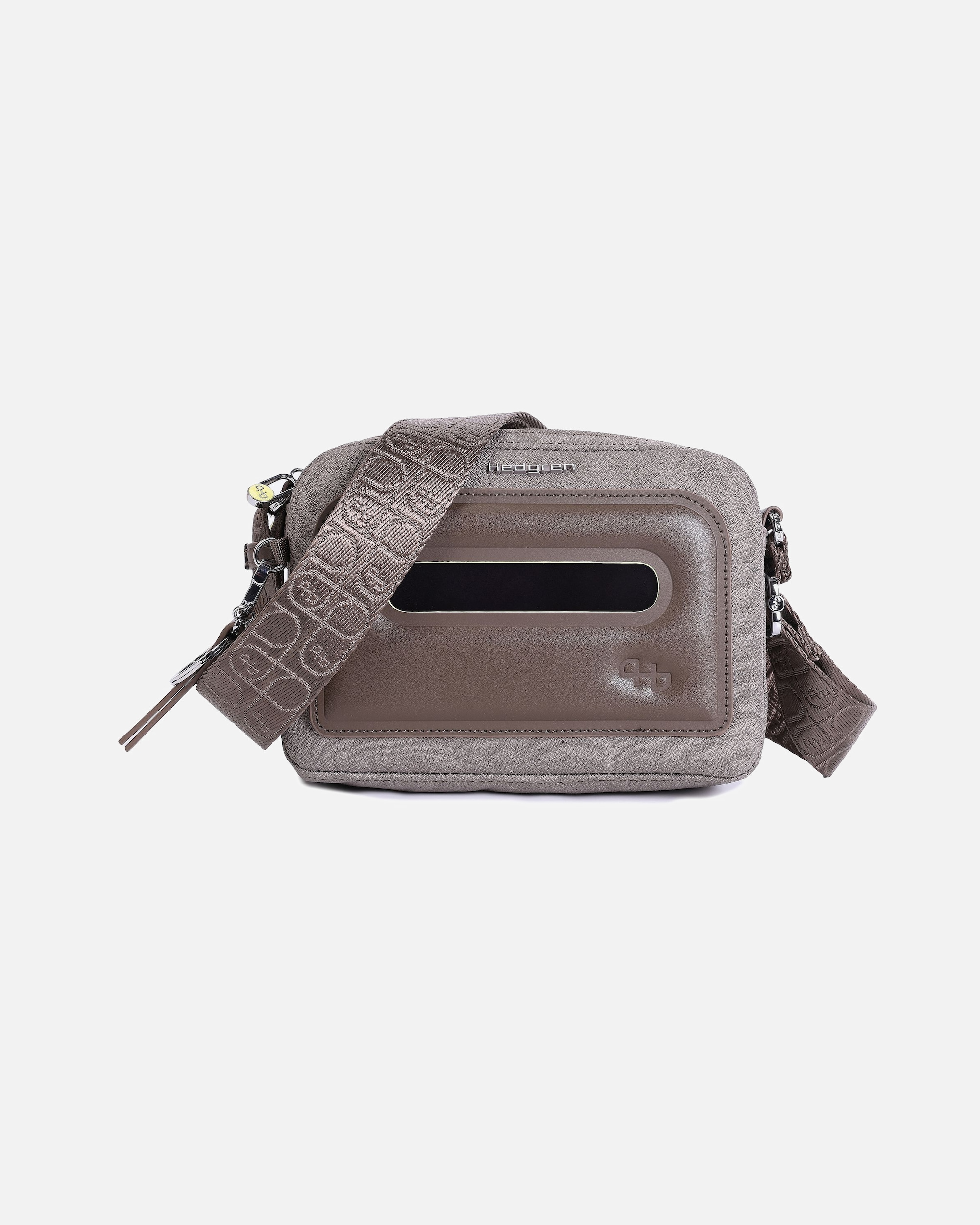 Clutch für Weiblich Hedgren Fika Umhängetasche vintage taupe