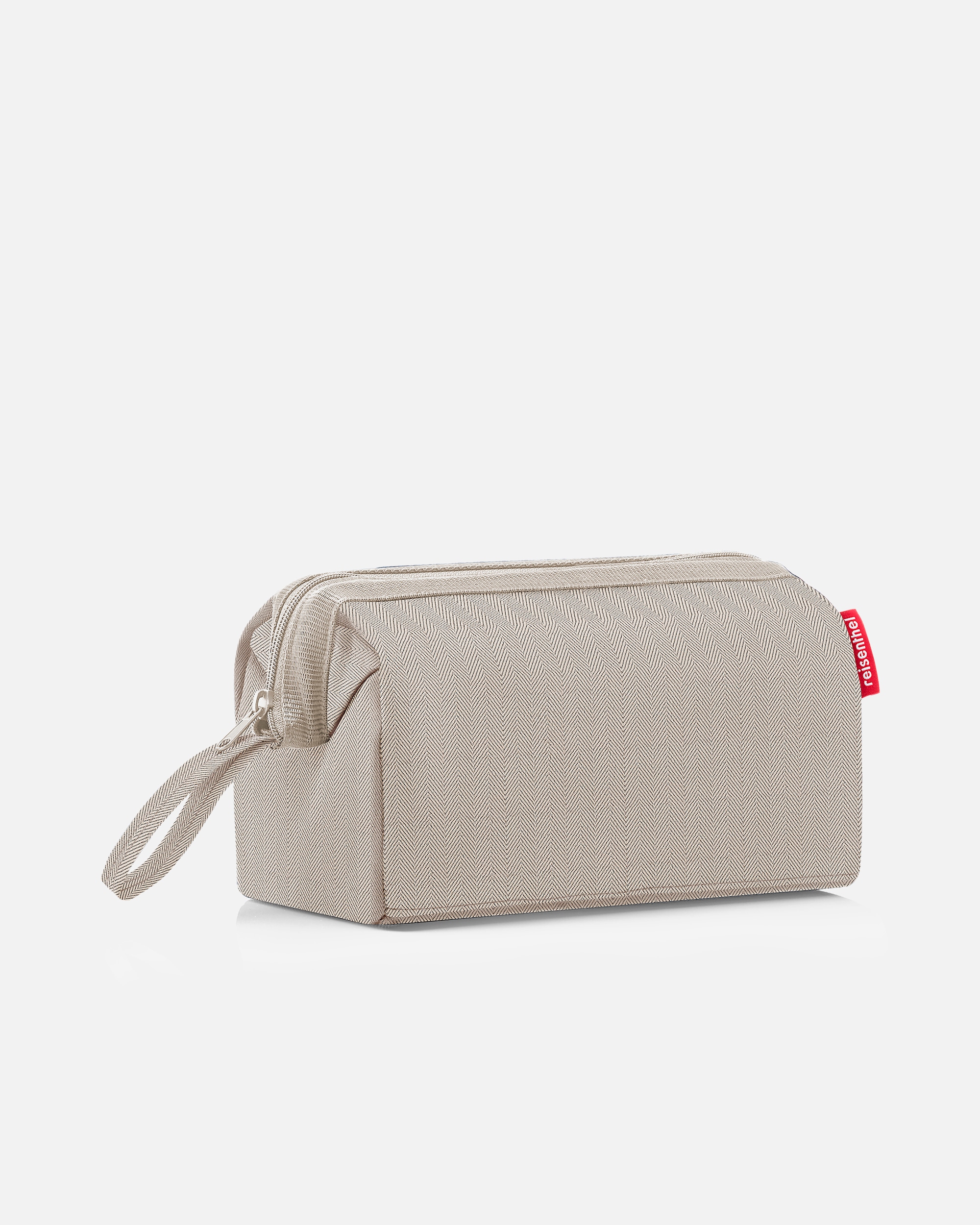 Kulturtasche für Weiblich Reisenthel Kulturbeutel travelcosmetic Heringbone Sand