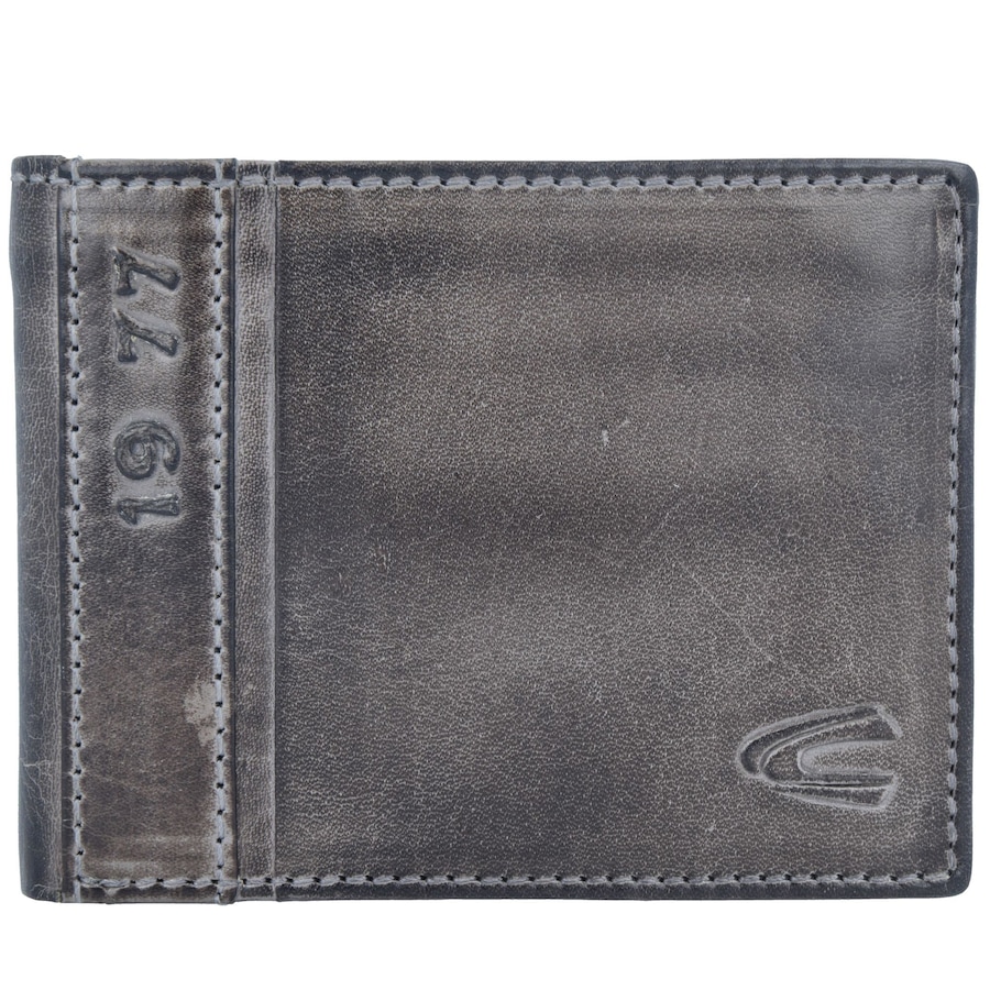 camel active Melbourne Herrengeldbörse schwarz Grau Herren