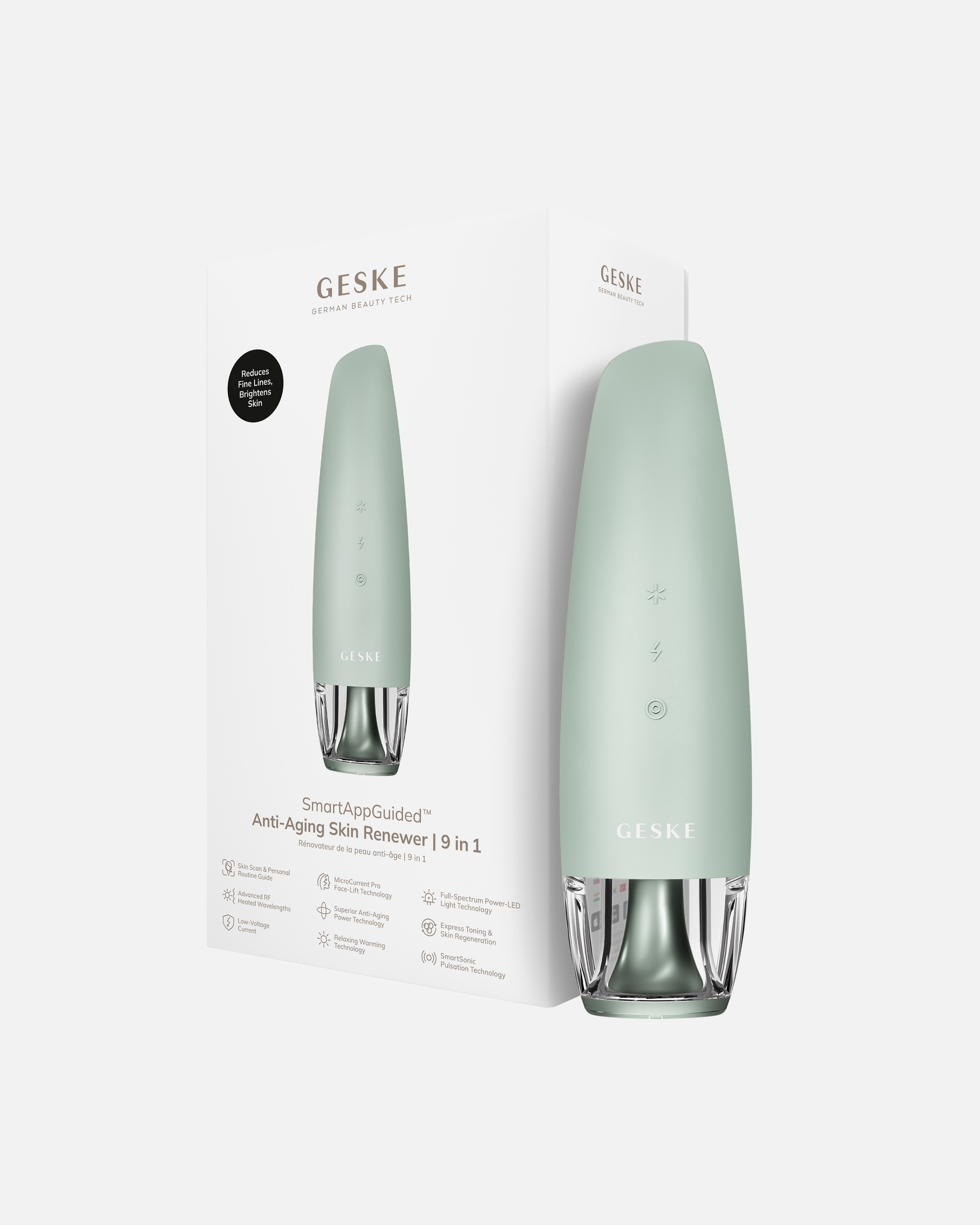Multifunktionsgerät für Unisex GESKE GESKE Anti-Aging Skin Renewer | 9 in 1 Green