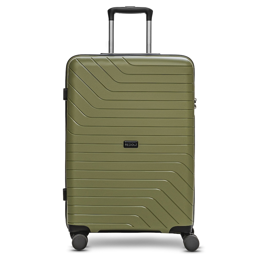 Redolz Essentials 05 MEDIUM 4 Rollen Trolley 67 cm dark-olive 2 Schwarz Herren