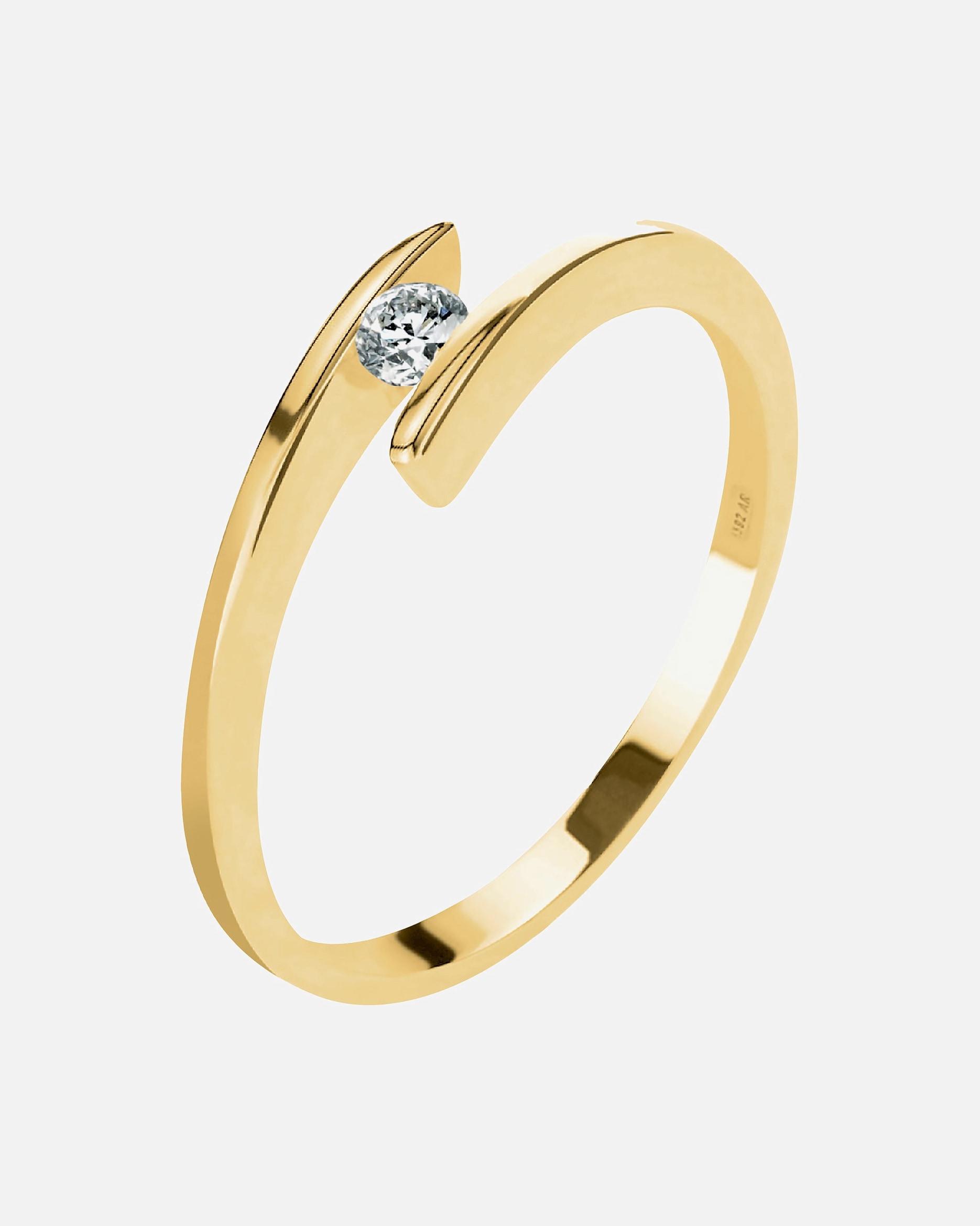 Ring für Weiblich CHRIST Damenring 585er Gelbgold 50