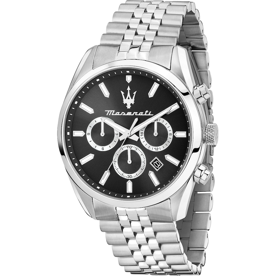 Maserati Herrenuhr Edelstahl One Size Herren