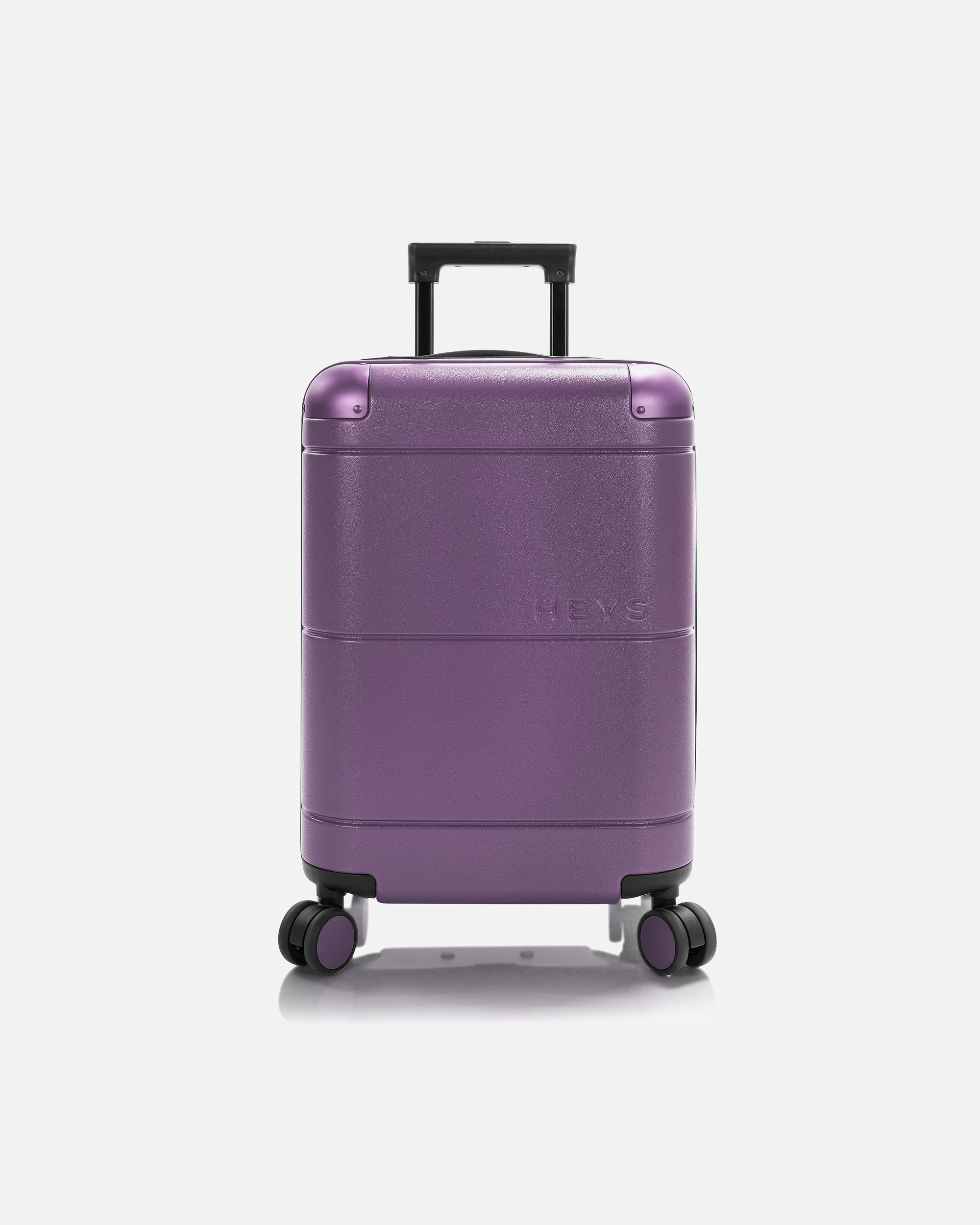 Handgepäckkoffer für Männlich Heys Zen 4 Rollen Kabinentrolley S 54 cm mit Dehnfalte purple