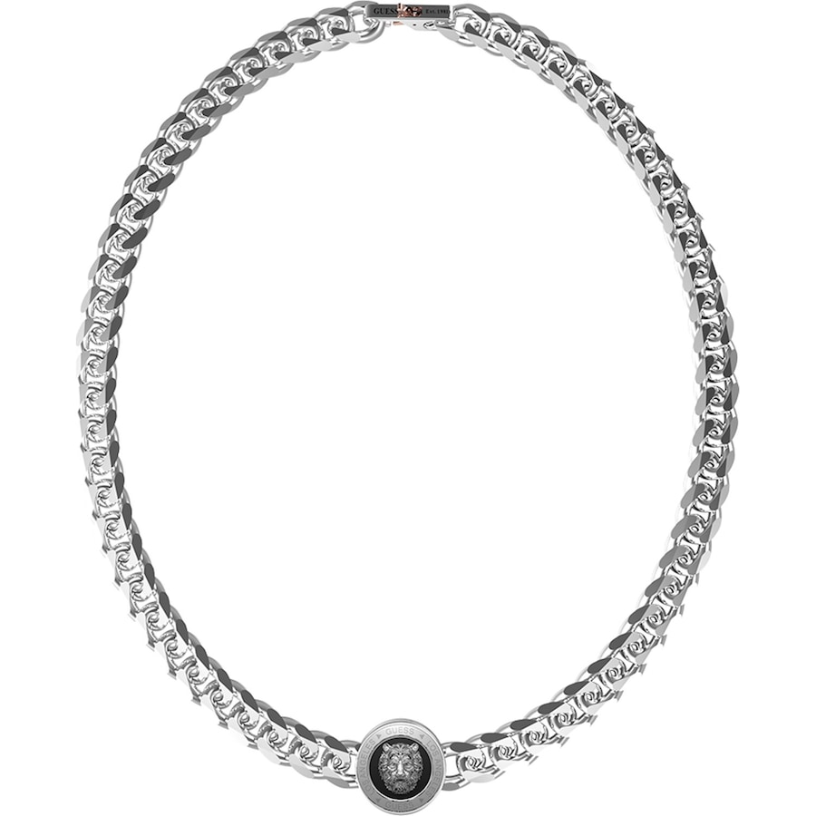 Guess Kette Edelstahl silber Herren