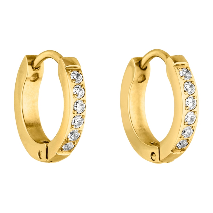 Purelei Kaimana Creolen 100% Edelstahl Gold Damen