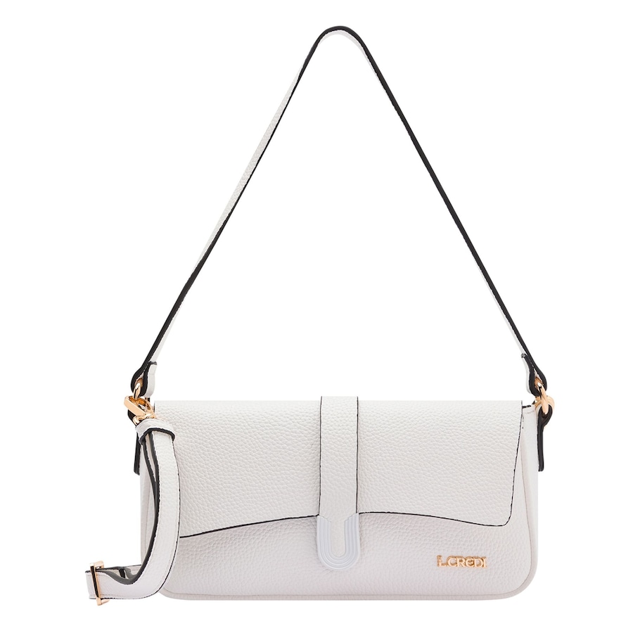 L.CREDI Osia Schultertasche weiss Weiss Damen