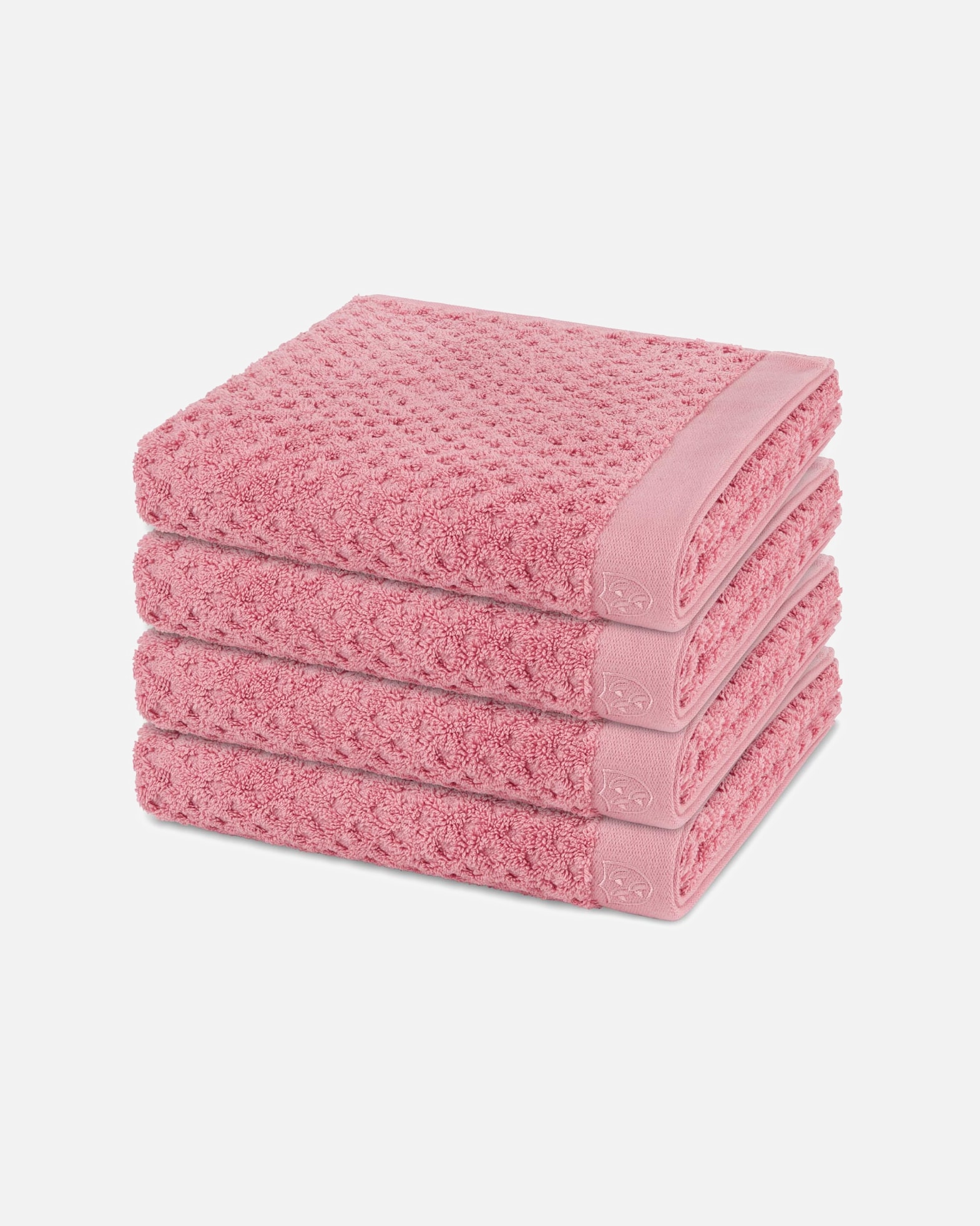 Handtuch für Unisex ROSS Handtuch-Set Harmony (4er Set) Altrosa