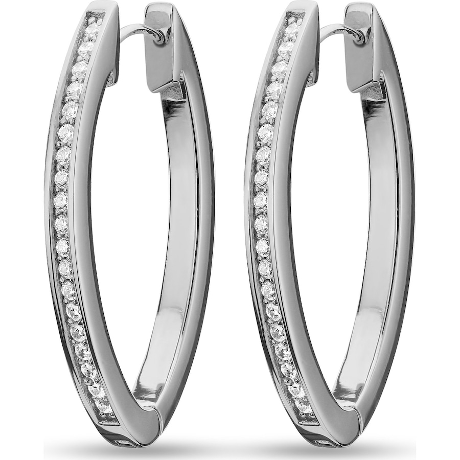Jette Creolen 925er Silber One Size Damen